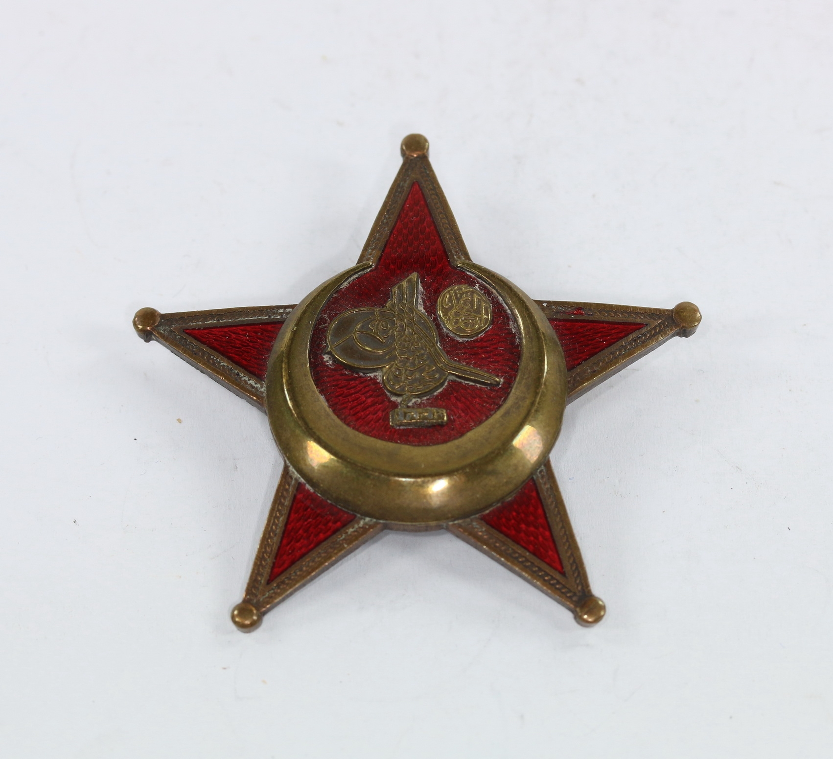 Ottoman Empire, Cased Iron Half Moon (Gallipoli Star). Type BB&Co.. – Bild 1
