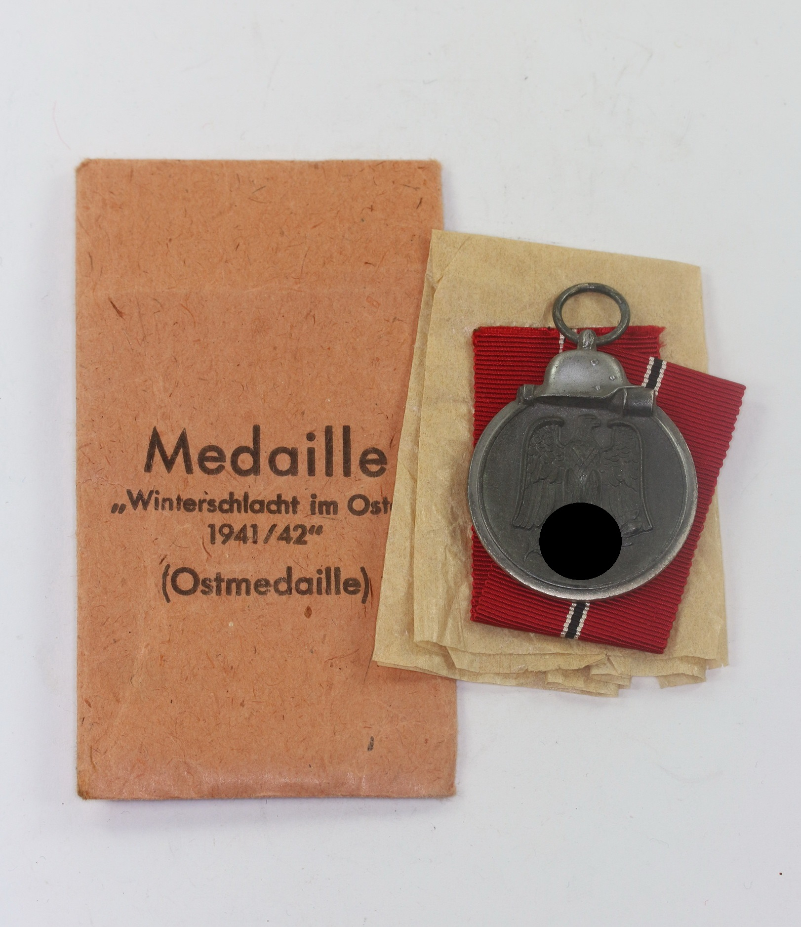 Eastern Front Medal in Envelope. Maker 60, Katz & Deyle, Pforzheim – Bild 1