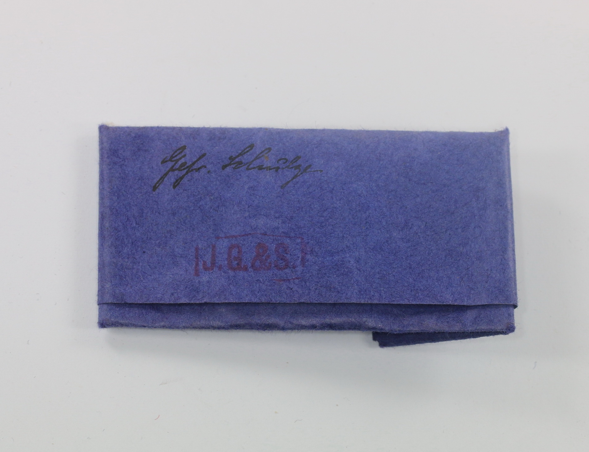 Packing Paper for the Iron Cross 2nd Class 1914. Supplier J.G.&S. – Bild 1