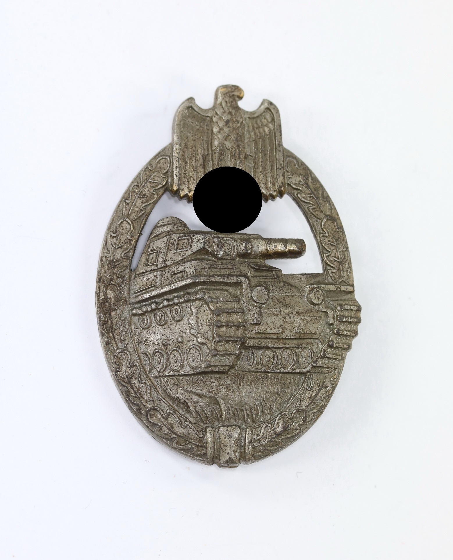 panzer_kampfabzeichen_bronze_hersteller_kwm_1__1_1 Bronze Panzer Assault Badge. Maker KWM. – Bild 1
