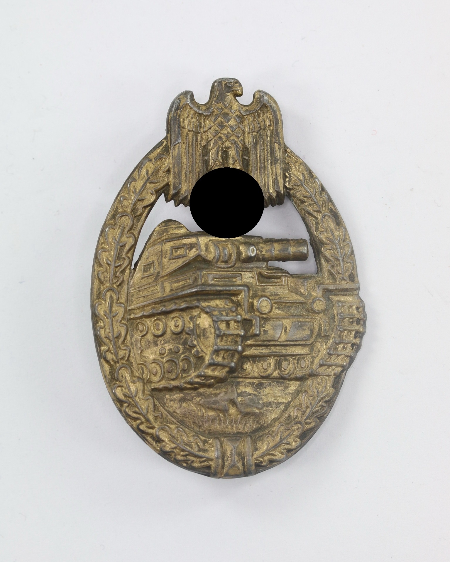 panzerkampfabzeichen_in_bronze_hst Bronze Panzer Assault Badge. Maker ÜÜ (E.F. Wiedmann). – Bild 1