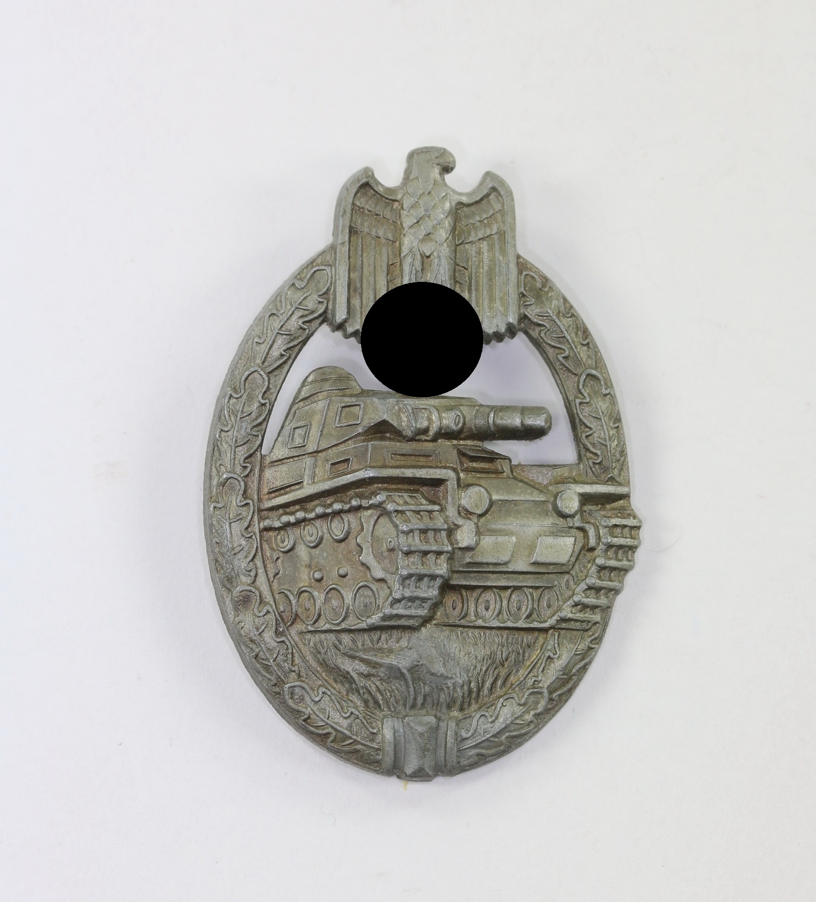 panzerkampfabzeichen_in_bronze_hst Bronze Panzer Assault Badge. Maker KWH (Wurster).. – Bild 1