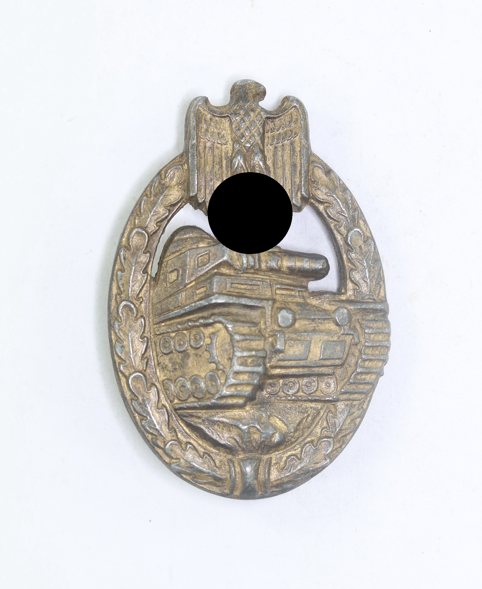 Bronze Panzer Assault Badge. Maker L/53 (Hymen & Co., Lüdenscheid) – Bild 1