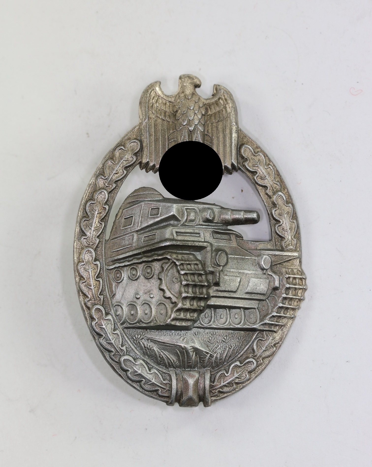 panzerkampfabzeichen_in_silber_gwl_1__1 Silver Panzer Assault Badge. Type GWL. – Bild 1