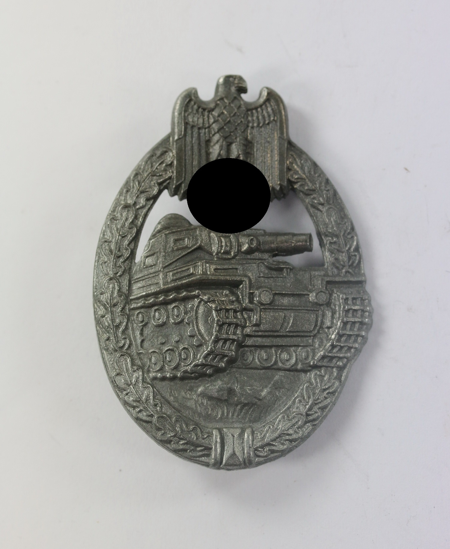 panzerkampfabzeichen_in_silber_hst Silver Panzer Assault Badge. Maker ÜÜ (E.F. Wiedmann, Frankfurt a. M.) – Bild 1