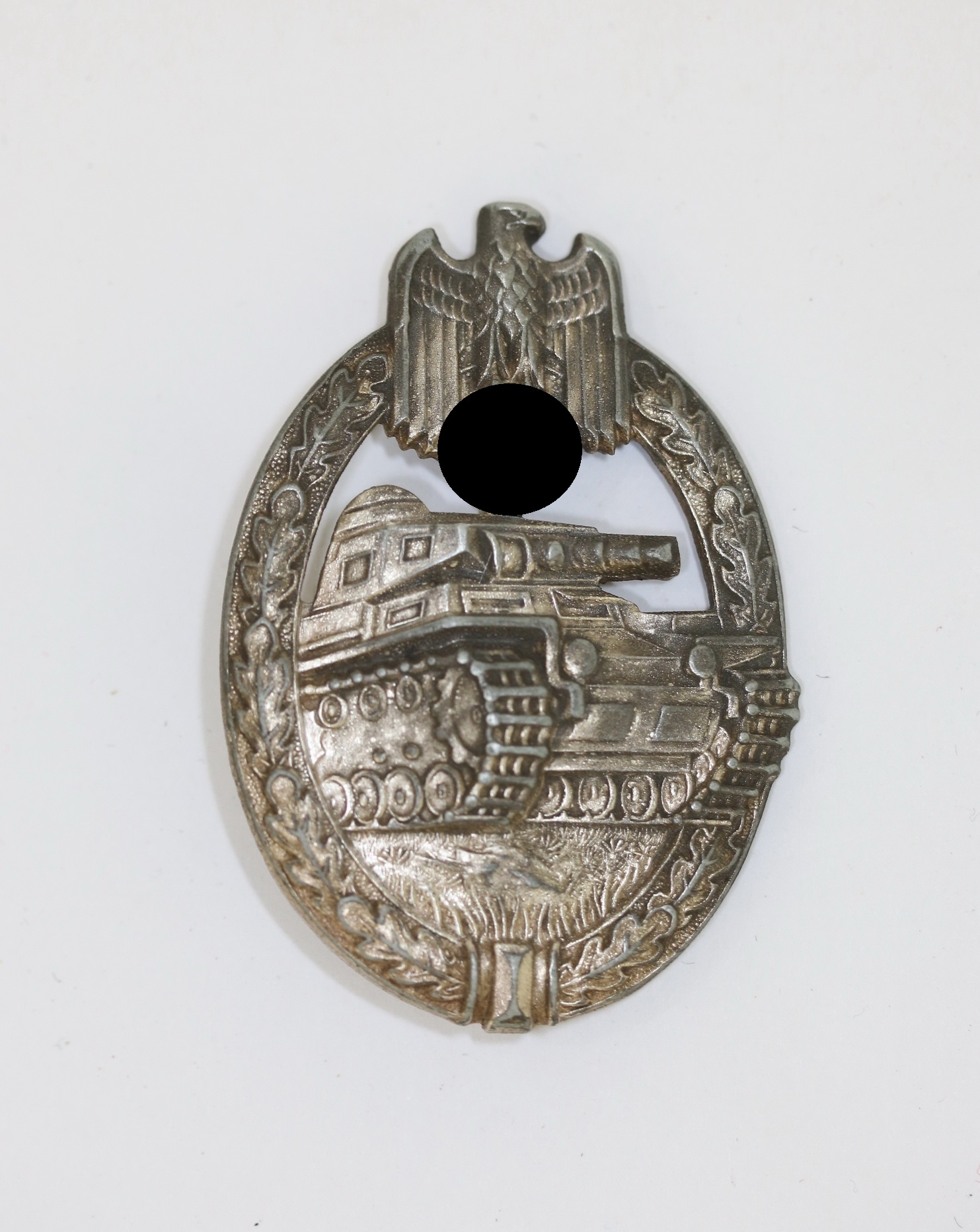 panzerkampfabzeichen_in_silber_hst Panzerkampfabzeichen in Silber, Hst. Aurich – Bild 1