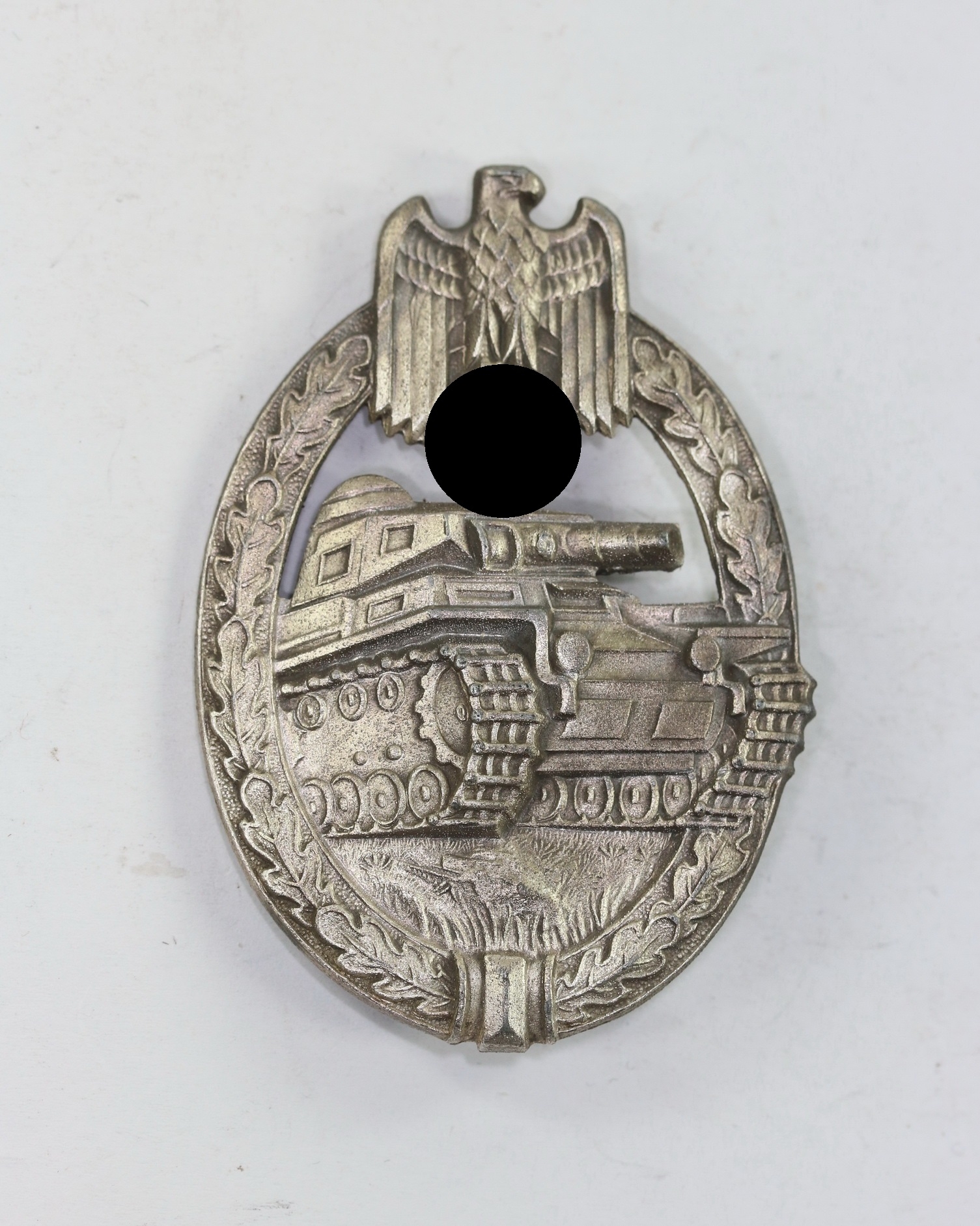 panzerkampfabzeichen_in_silber_hst Panzerkampfabzeichen in Silber, Hst. Aurich – Bild 1