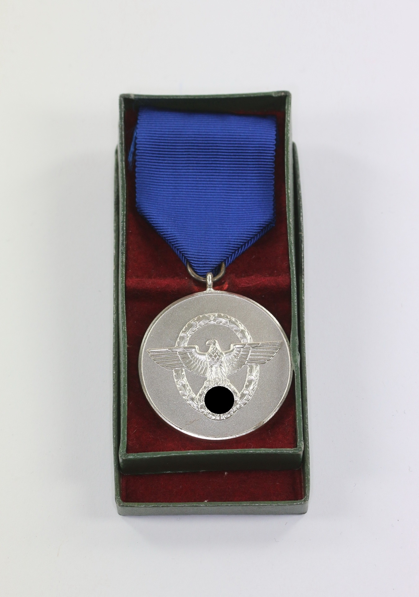Cased Police Loyal Service Medal for Eight Years.  – Bild 1