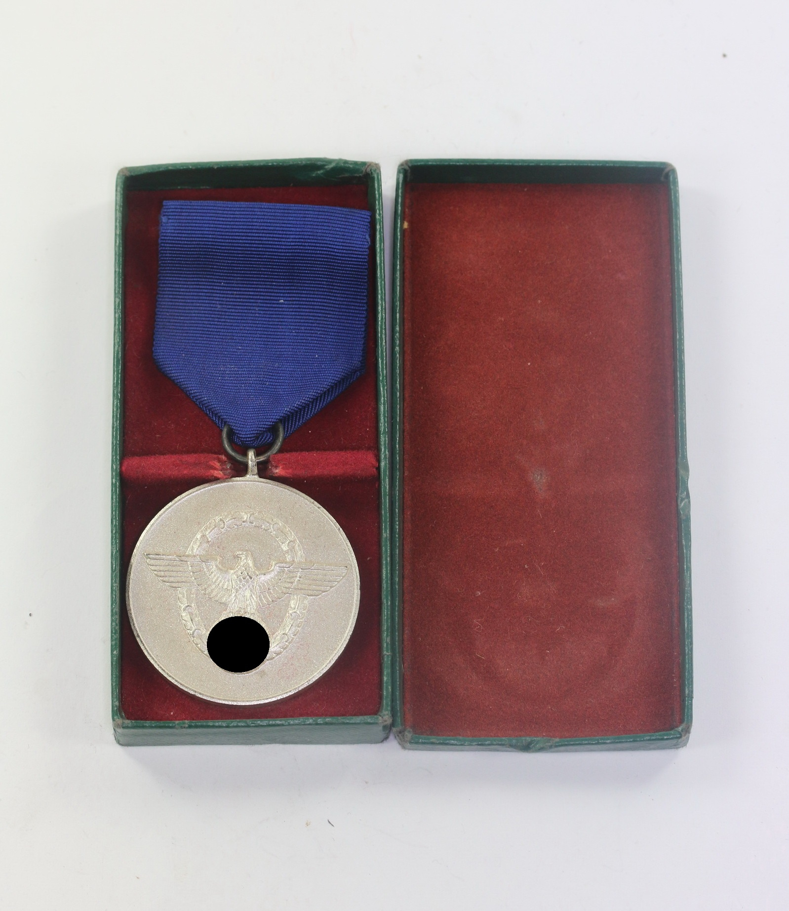 Cased Police Loyal Service Medal for Eight Years.  – Bild 1