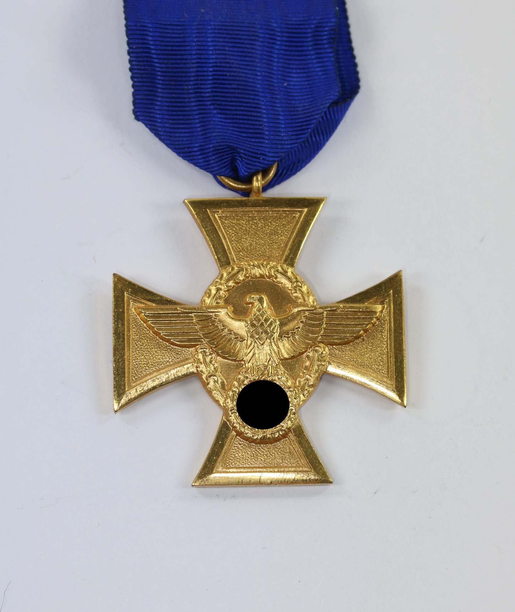 Police Gold Loyal Service Cross for 25 Years. – Bild 1