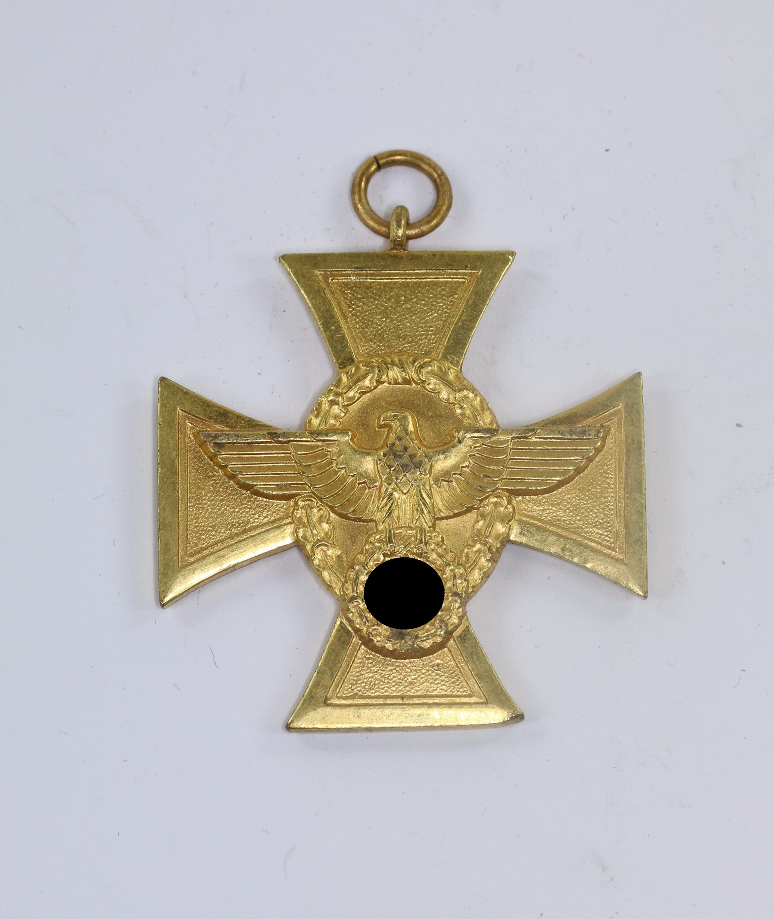 polizei_dienstauszeichnung_in_gold_25_jahre_f_r_treue_dienste_in_der_polizei_1__12 Police Loyal Service Cross for 25 Years. – Bild 1