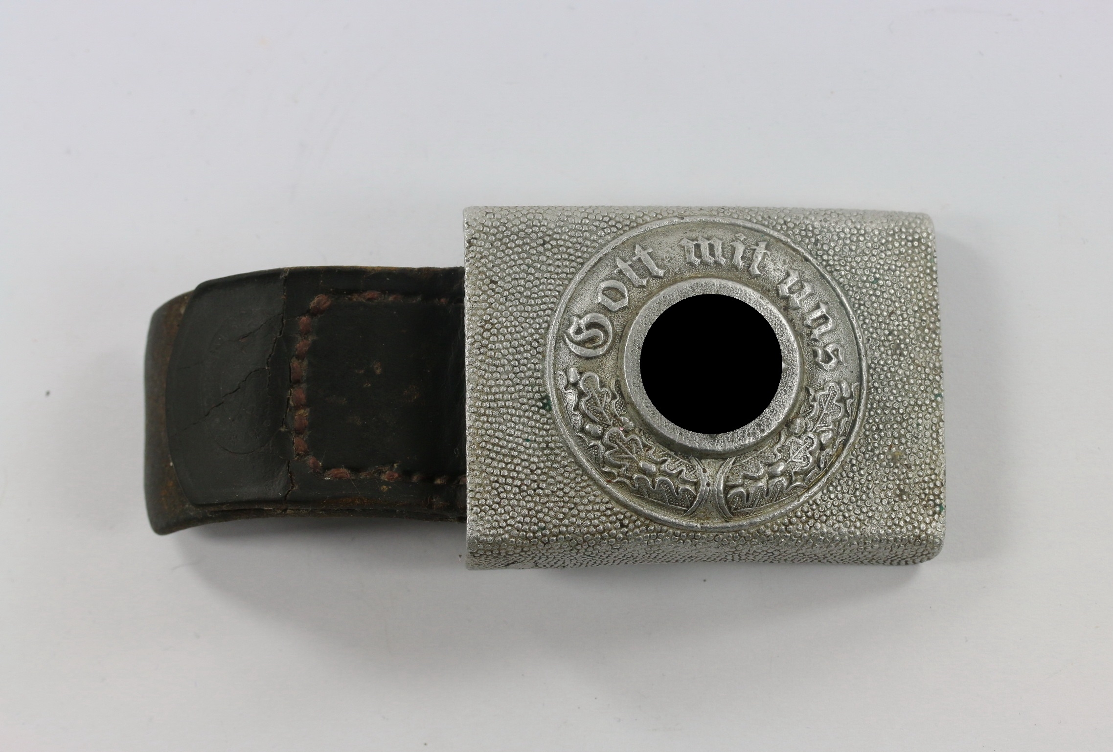 Police Belt Buckle for Enlisted. Maker J.D. (J. Deutschbein, Euskirchen) – Bild 1