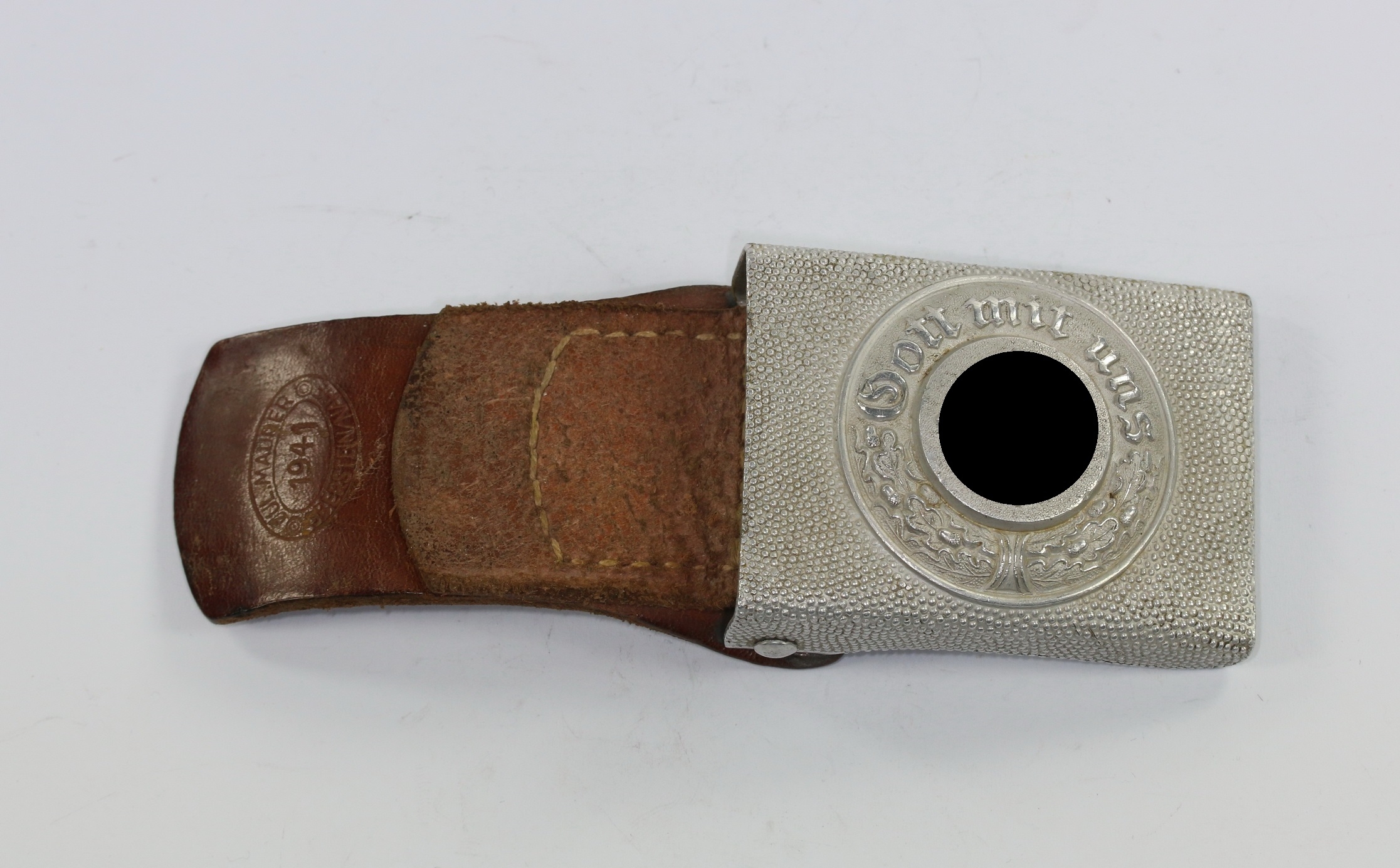 polizei_koppelschloss_f_r_mannschaften_hst Police Belt Buckle. Maker JMO. – Bild 1