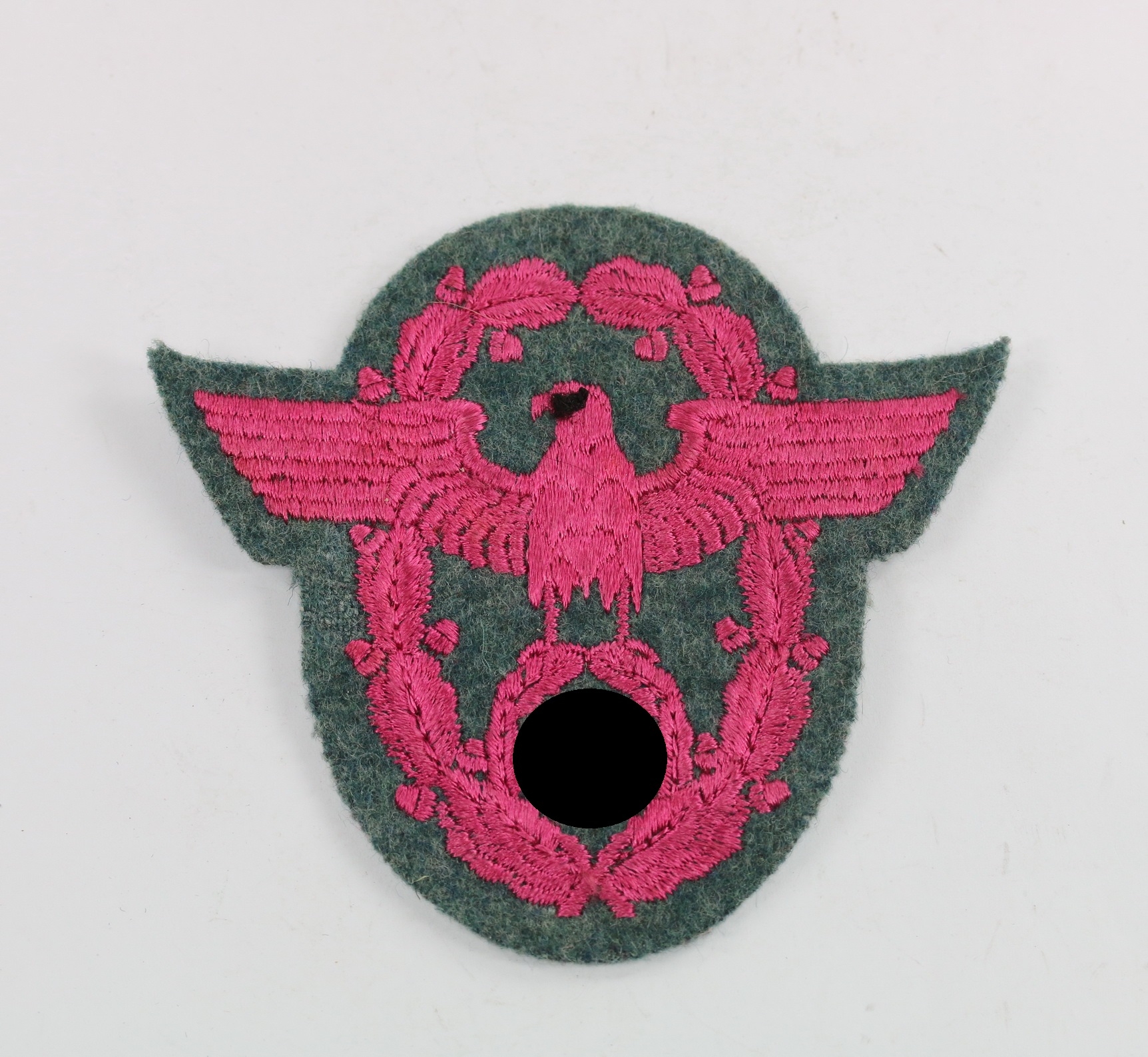 polizei_rmeladler_f_r_mannschaften_der_feuerl_schpolizei_1__1 Police, Arm Eagle for Enlisted with Fire Police. – Bild 1