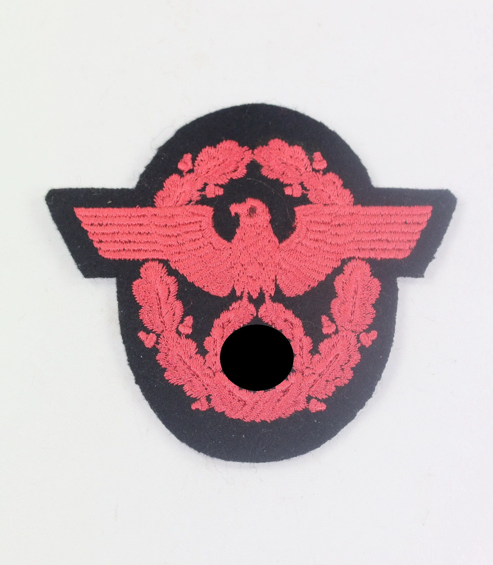 polizei_rmeladler_f_r_mannschaften_der_feuerl_schpolizei_1__5_4nd Arm Badge for Fire Police. – Bild 1