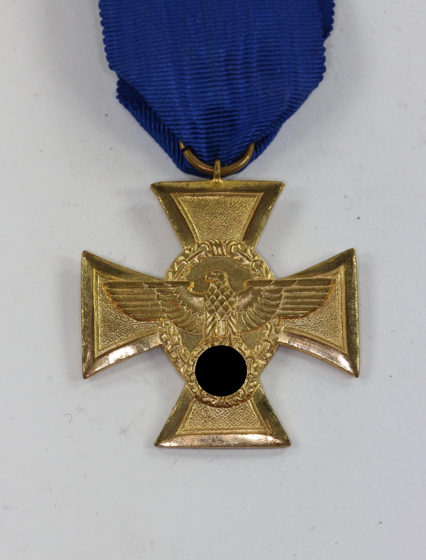 Police Gold Loyal Service Cross for 25 Years. – Bild 1