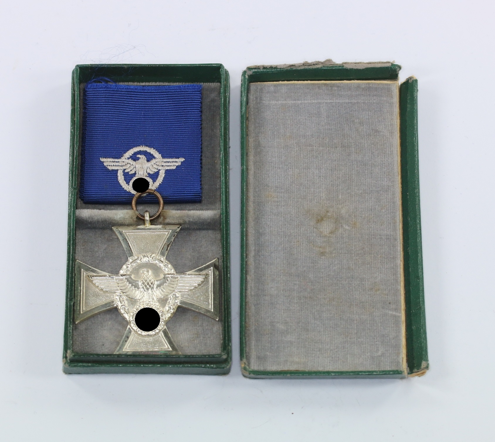 Cased Police Loyal Service Cross for 18 Years.  – Bild 1