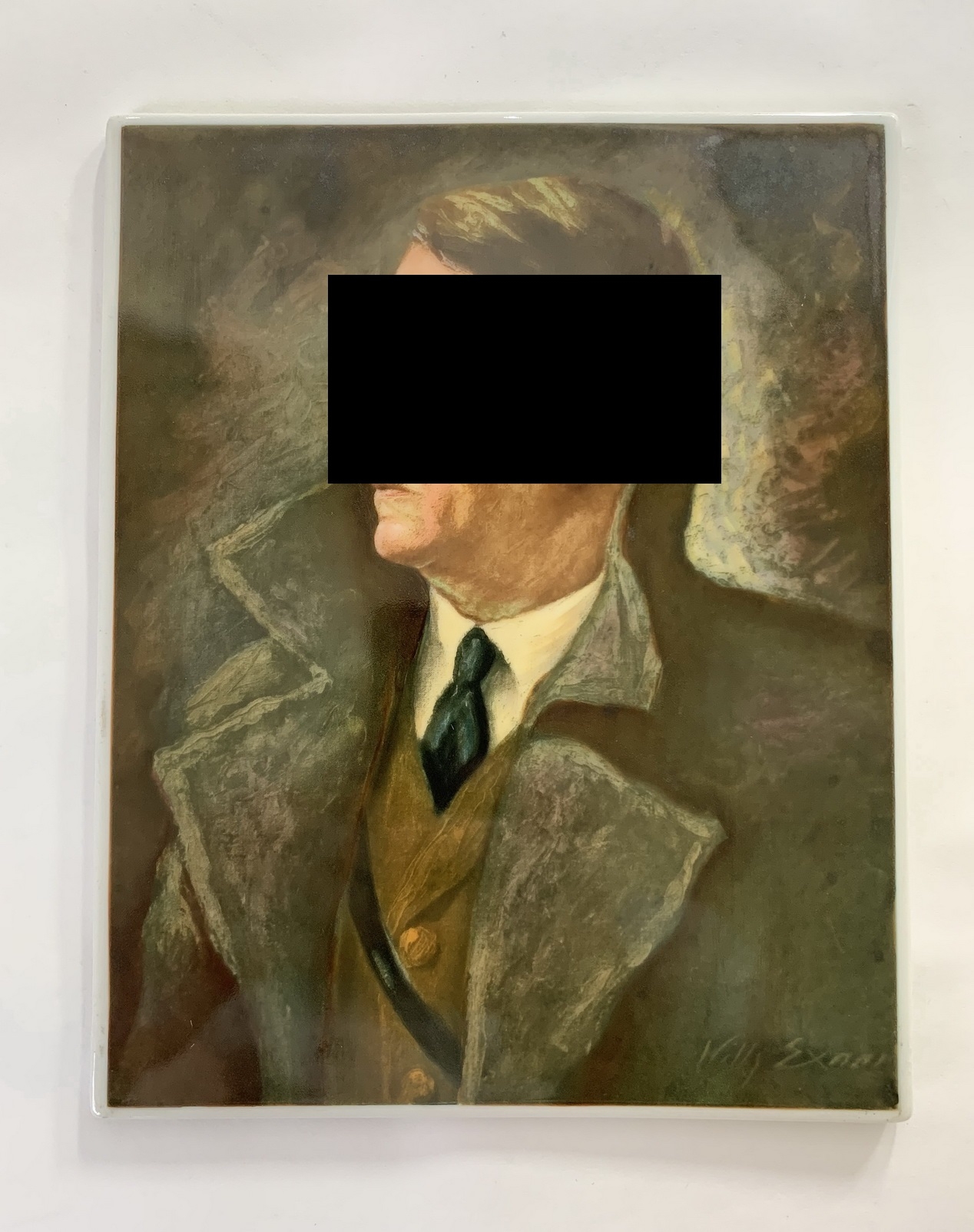 Porcelain Table Medal. Der Führer von Willy Exner. Maker Rosenthal. – Bild 1