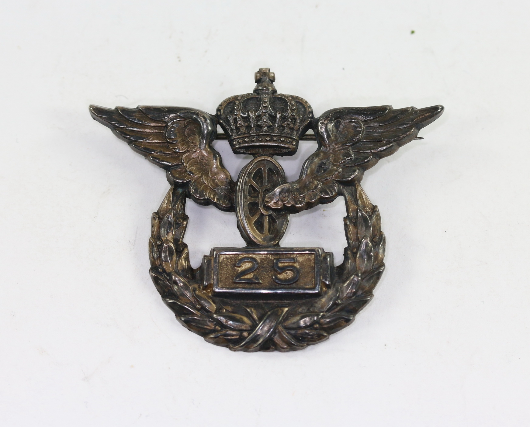 Prussia, Commemorative Badge for 25 Years with the Prussian State Railway. – Bild 1