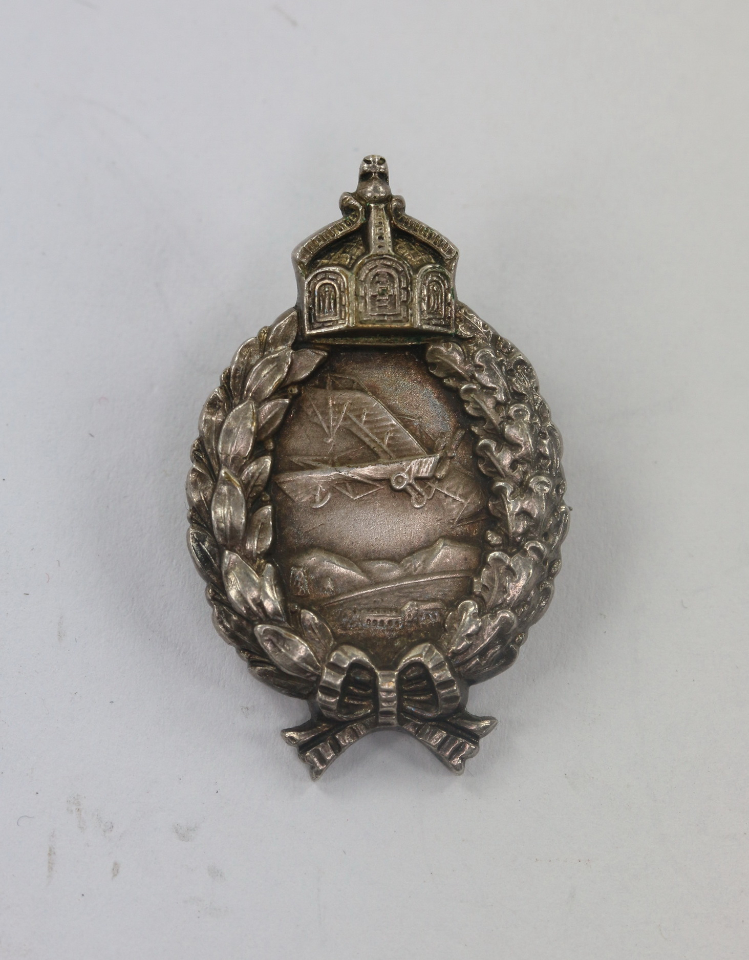 Prussia, Half Size Miniature Military Pilot Badge. Type Carl Dillenius – Bild 1