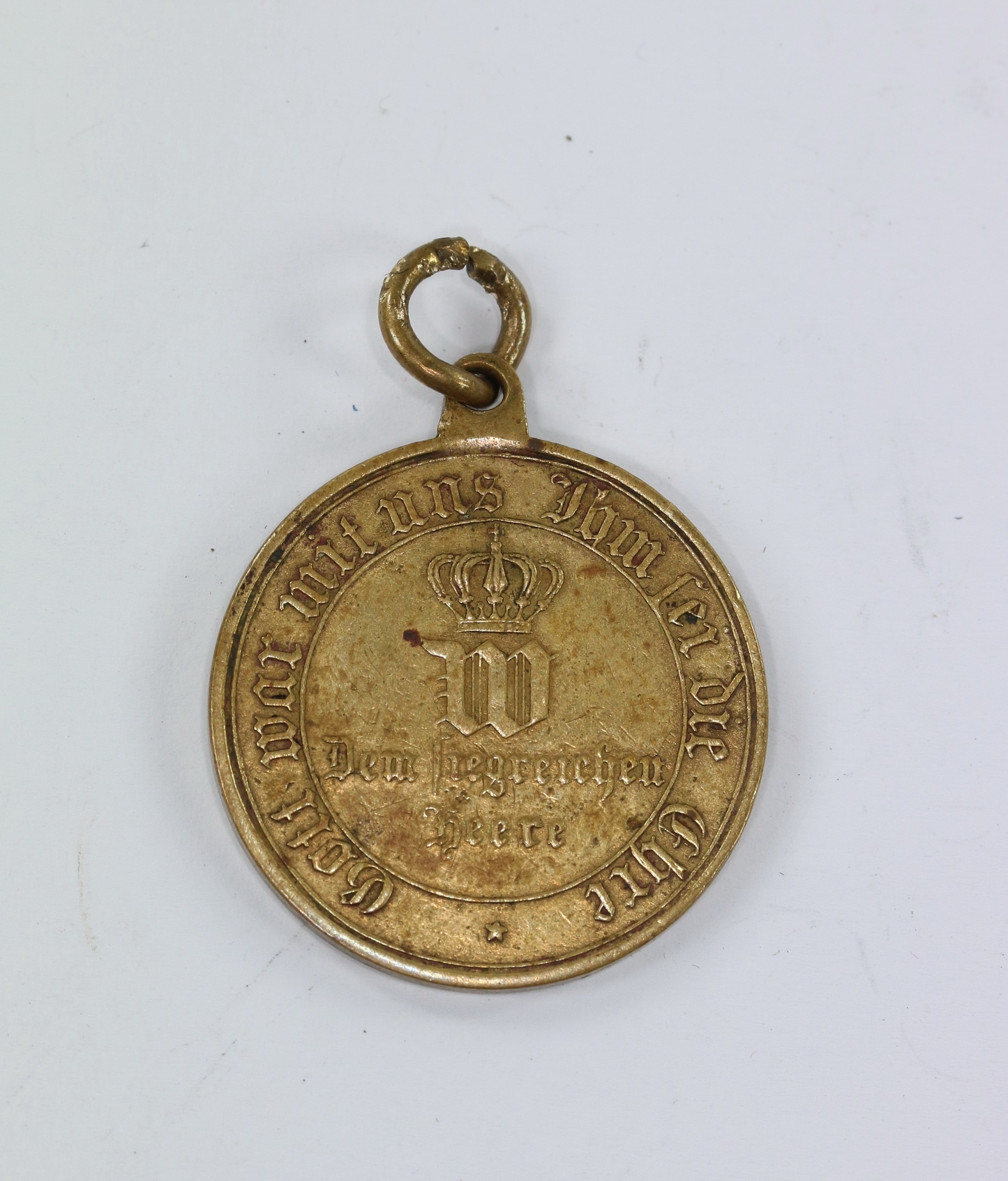 Prussian War Medal 1870 for Combatants. Medal Bar Piece. – Bild 1