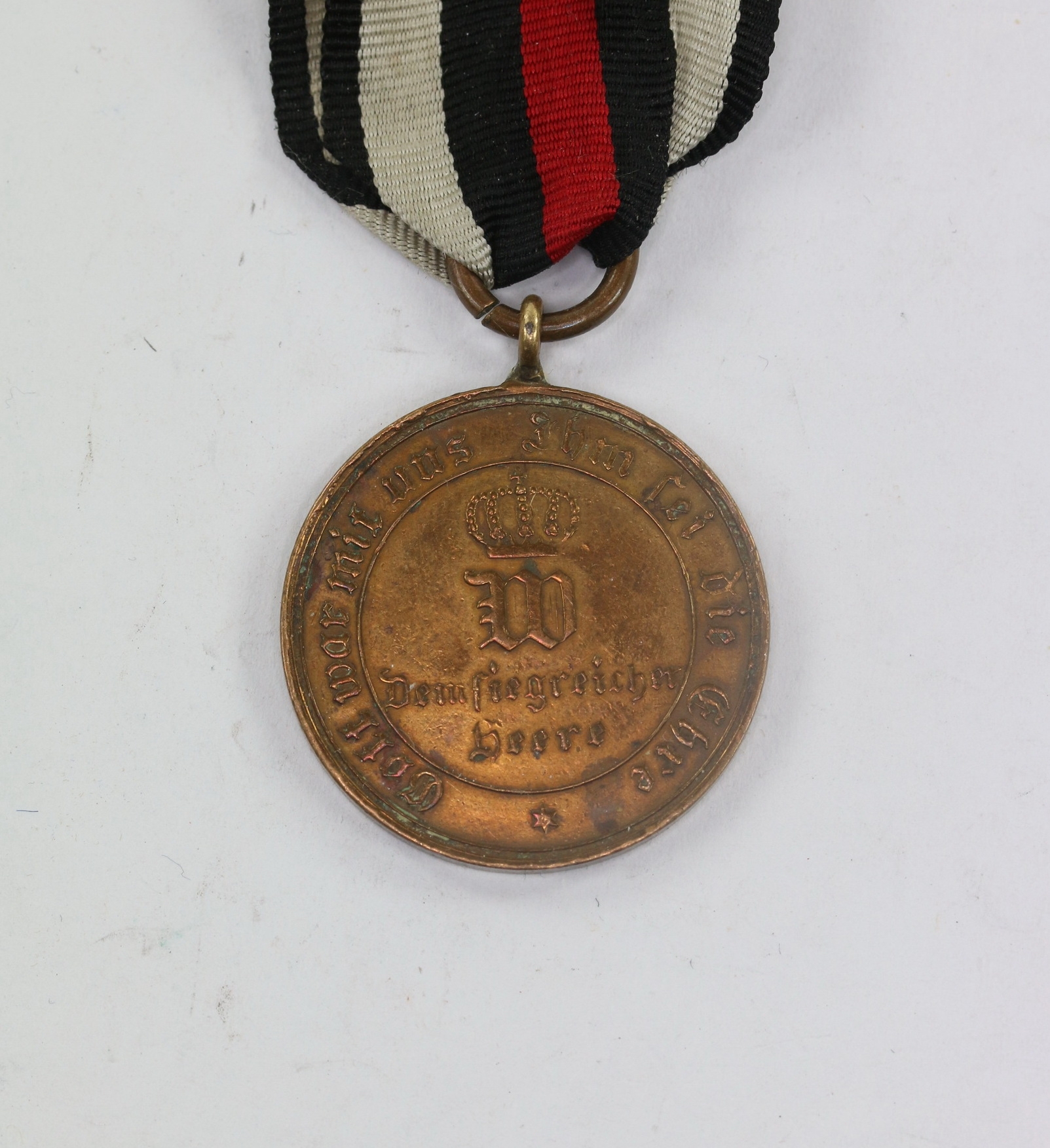 Prussia, Campaign Medal for Combatants 1870, Medal Bar Piece. – Bild 1