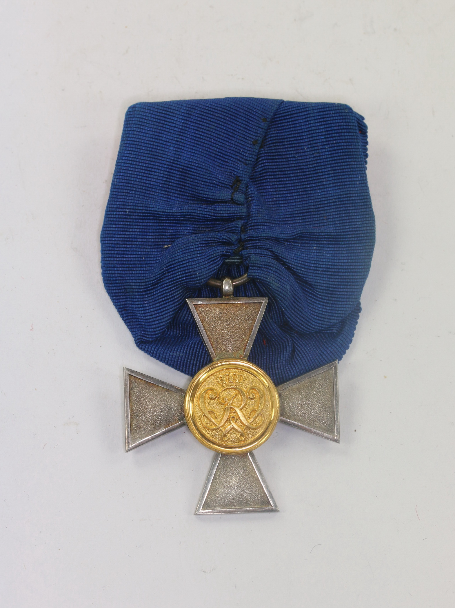 Prussia, Landwehr 1st Class Loyal Service Medal (XX Years), Court Mount.  – Bild 1