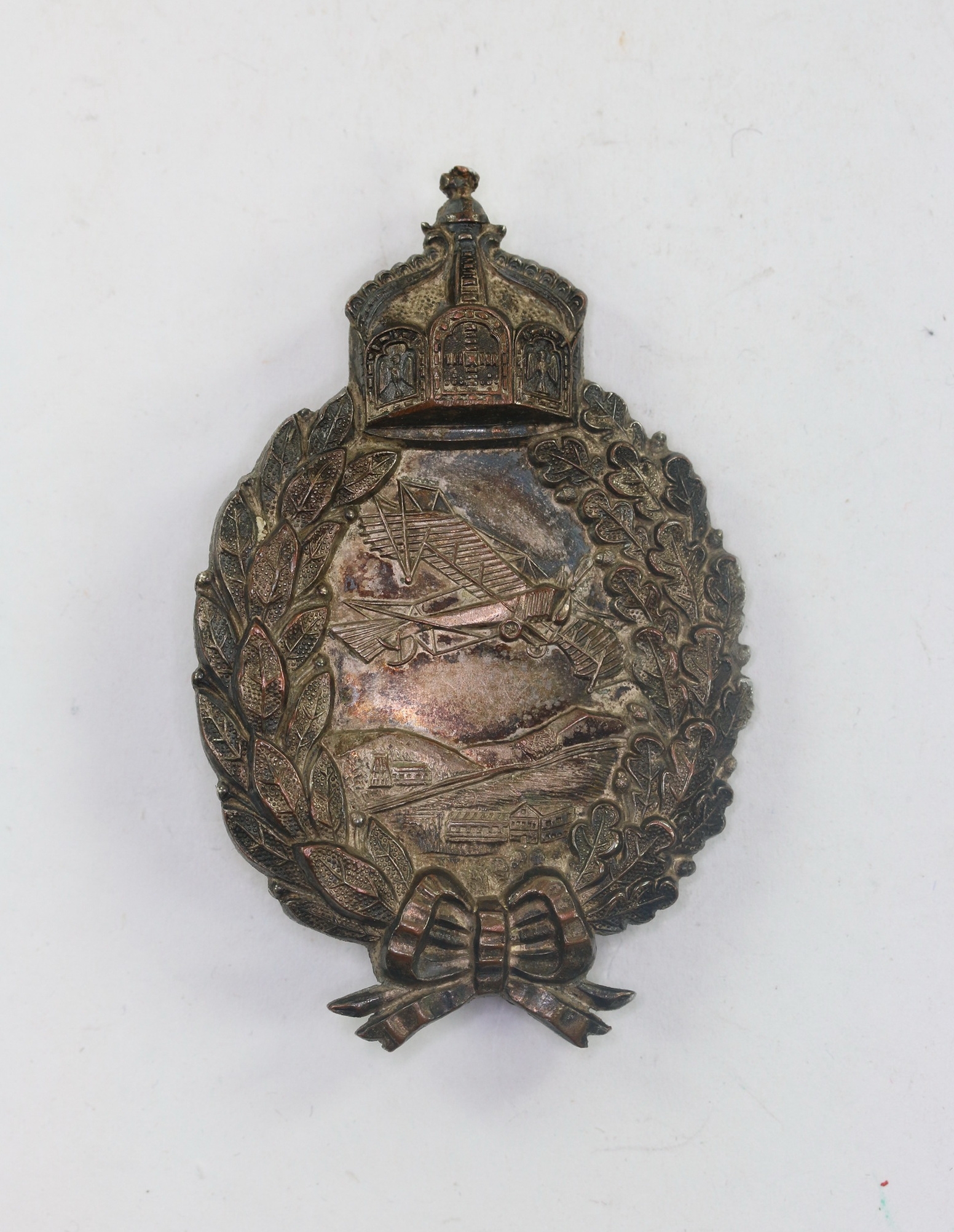 preu_en_milit_r_flugzeugf_hrerabzeichen_hst Prussia, Military Pilot Badge.Maker Fr. Sedlatzek BLN. S.W. 68 – Bild 1