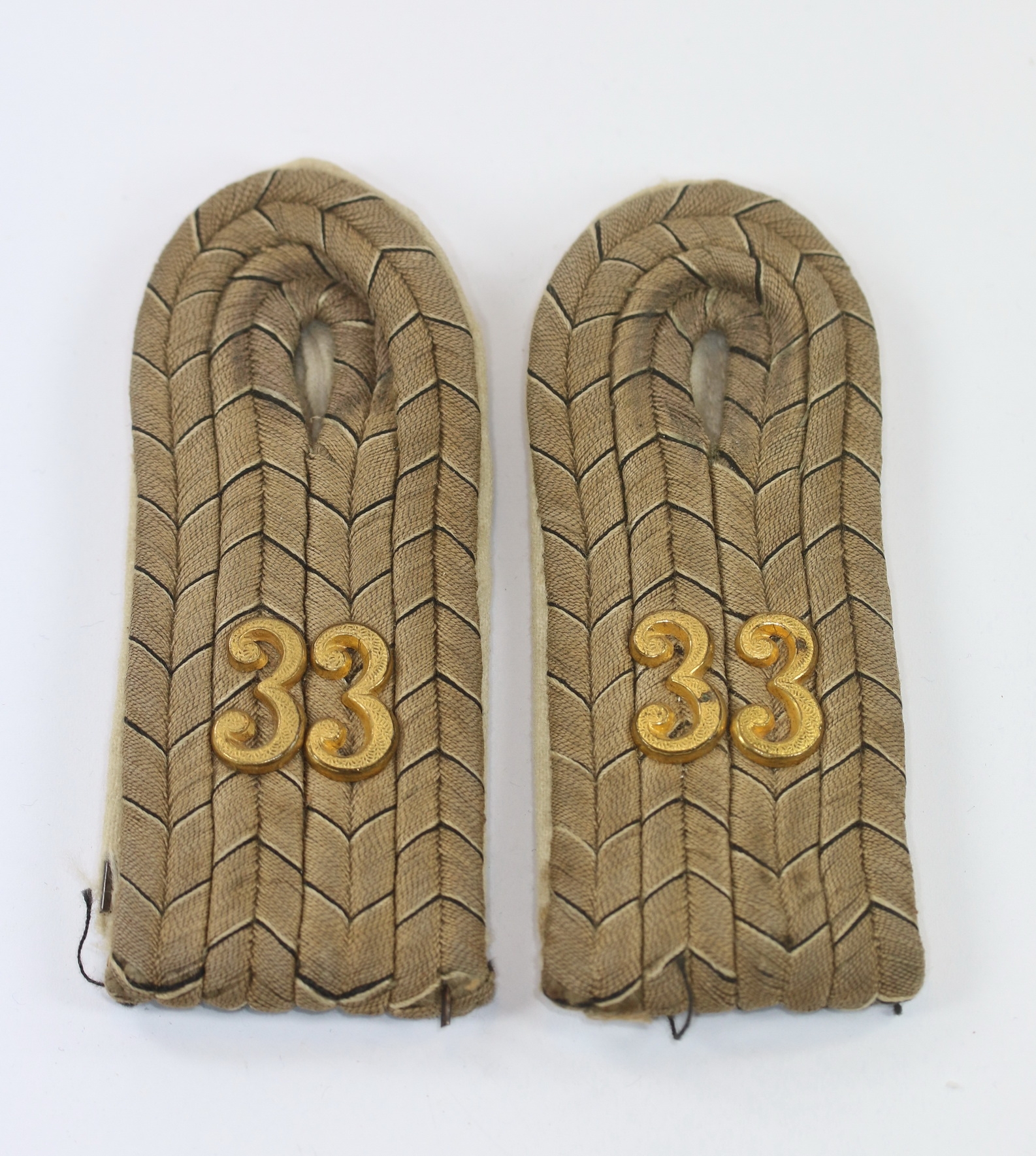 Prussia, Pair of Shoulder Straps for a Leutnant with Infanterie Regiment Graf Roon (Ostpreußisches) Nr. 32 – Bild 1