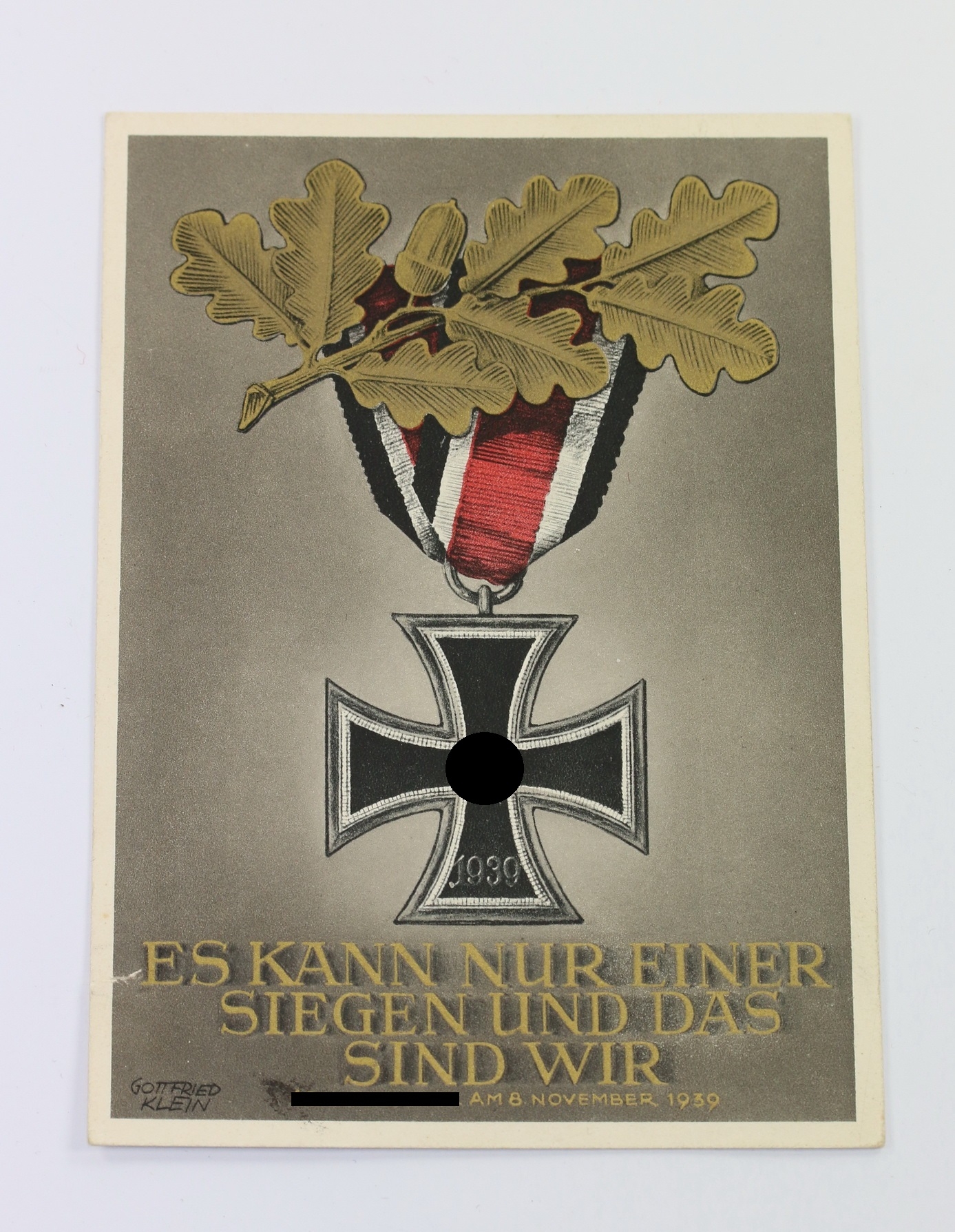 Propaganda Post Card - Es kann nur einen siegen und das sind wir – Bild 1