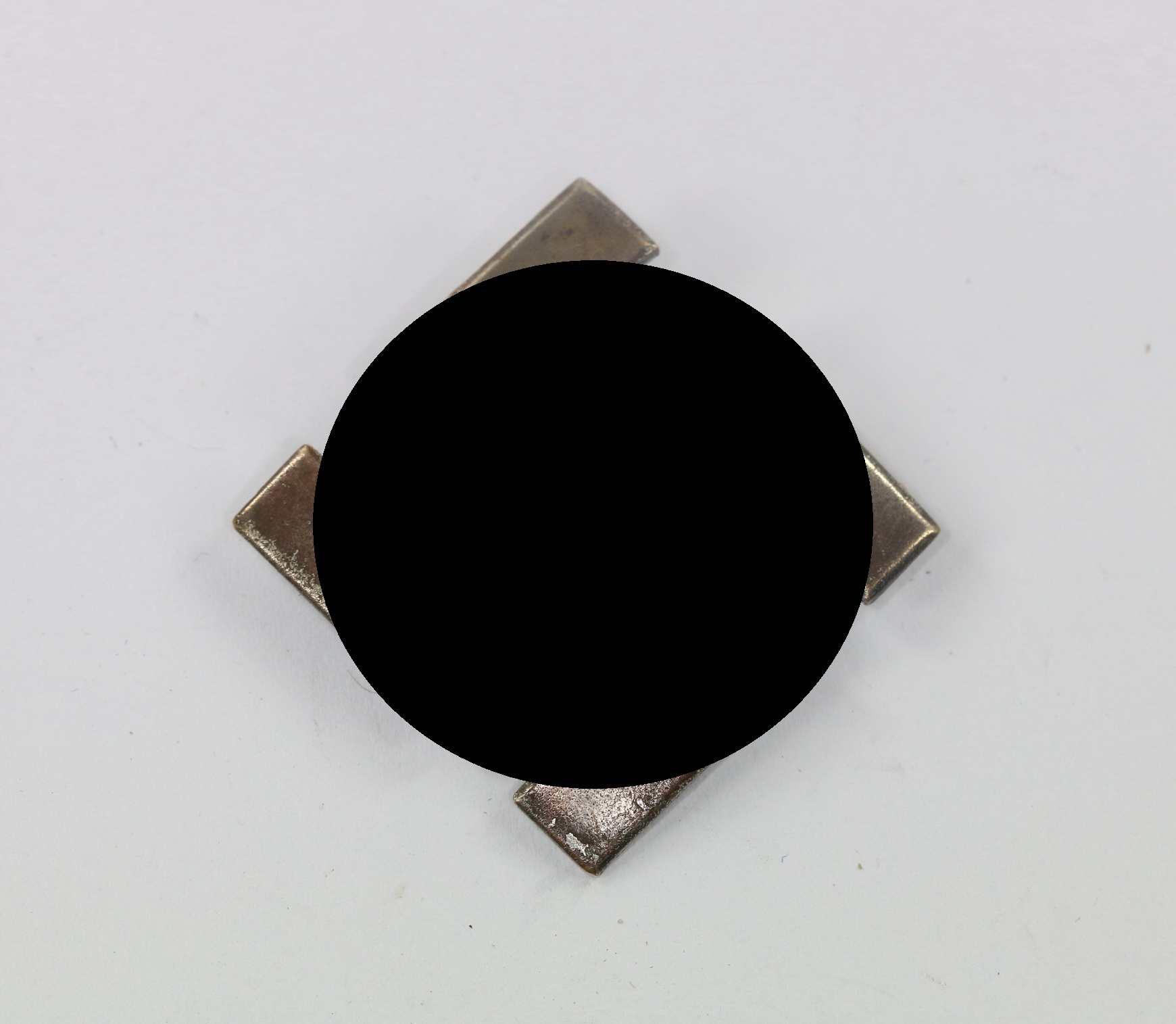 Reichsarbeitsdienst (RAD), Erinnerungsabzeichen  des Anhaltischen Arbeitsdienstes 1932 in Silber – Bild 1