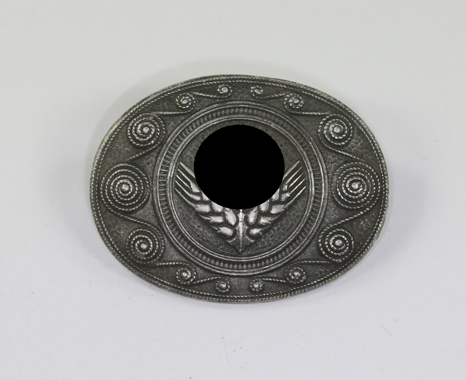 reichsarbeitsdienst_rad_erinnerungsbrosche_weiblche_jugend_hst Reichsarbeitsdienst (RAD), Erinnerungsbrosche weiblche Jugend, Hst. A – Bild 1