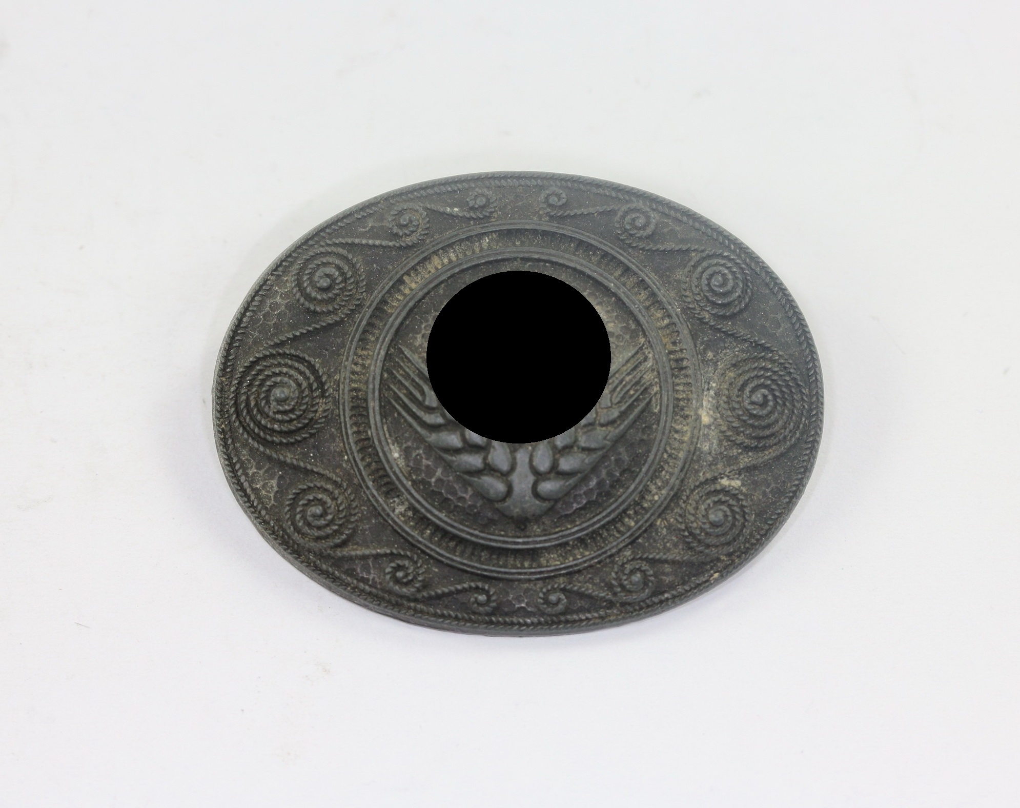 reichsarbeitsdienst_rad_erinnerungsbrosche_weiblche_jugend_hst Reichsarbeitsdienst (RAD), Erinnerungsbrosche weiblche Jugend, Hst. An.G. – Bild 1