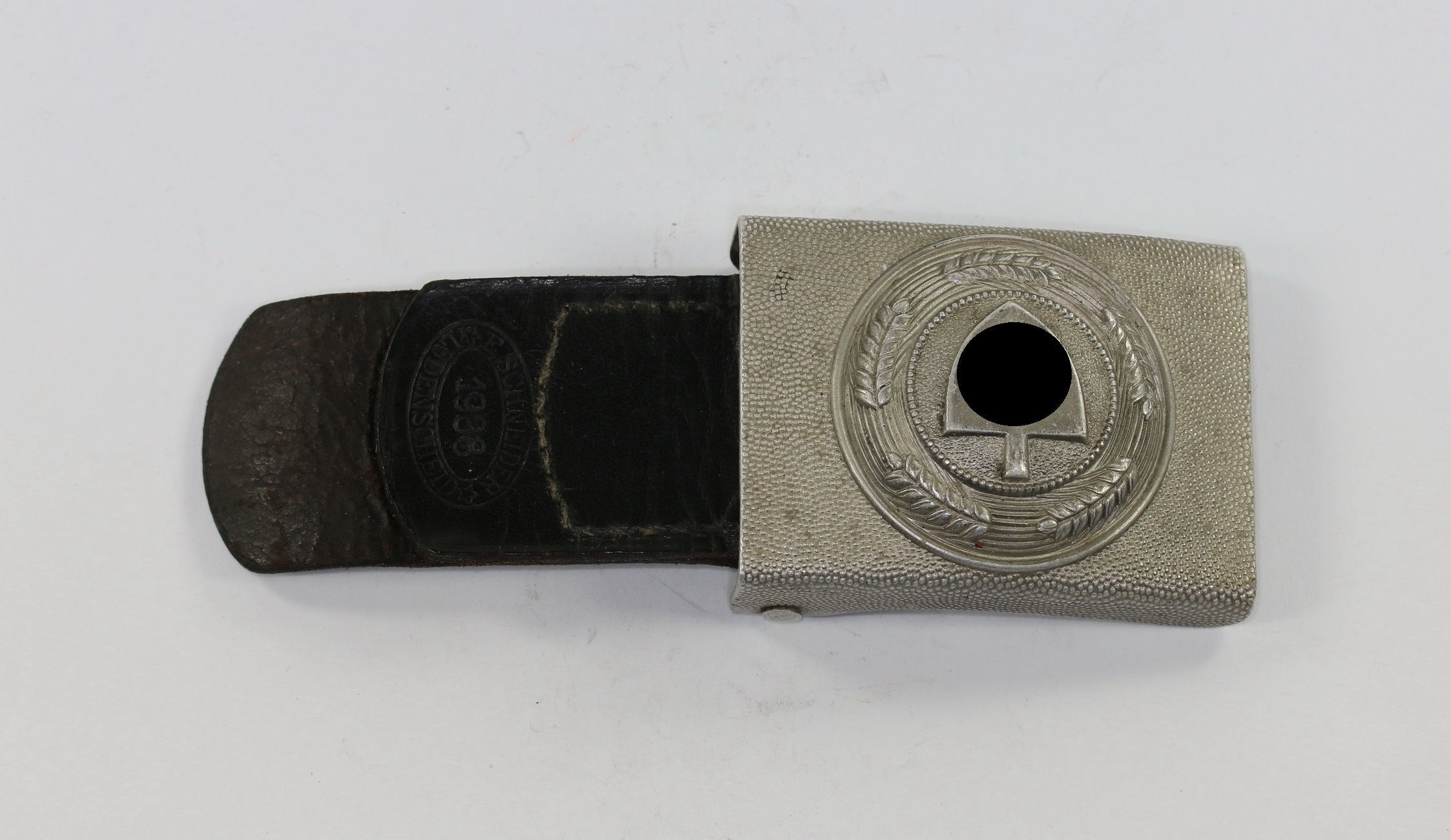 National Labour Service (RAD), Belt Buckle for Enlisted. Maker E. Schneider – Bild 1