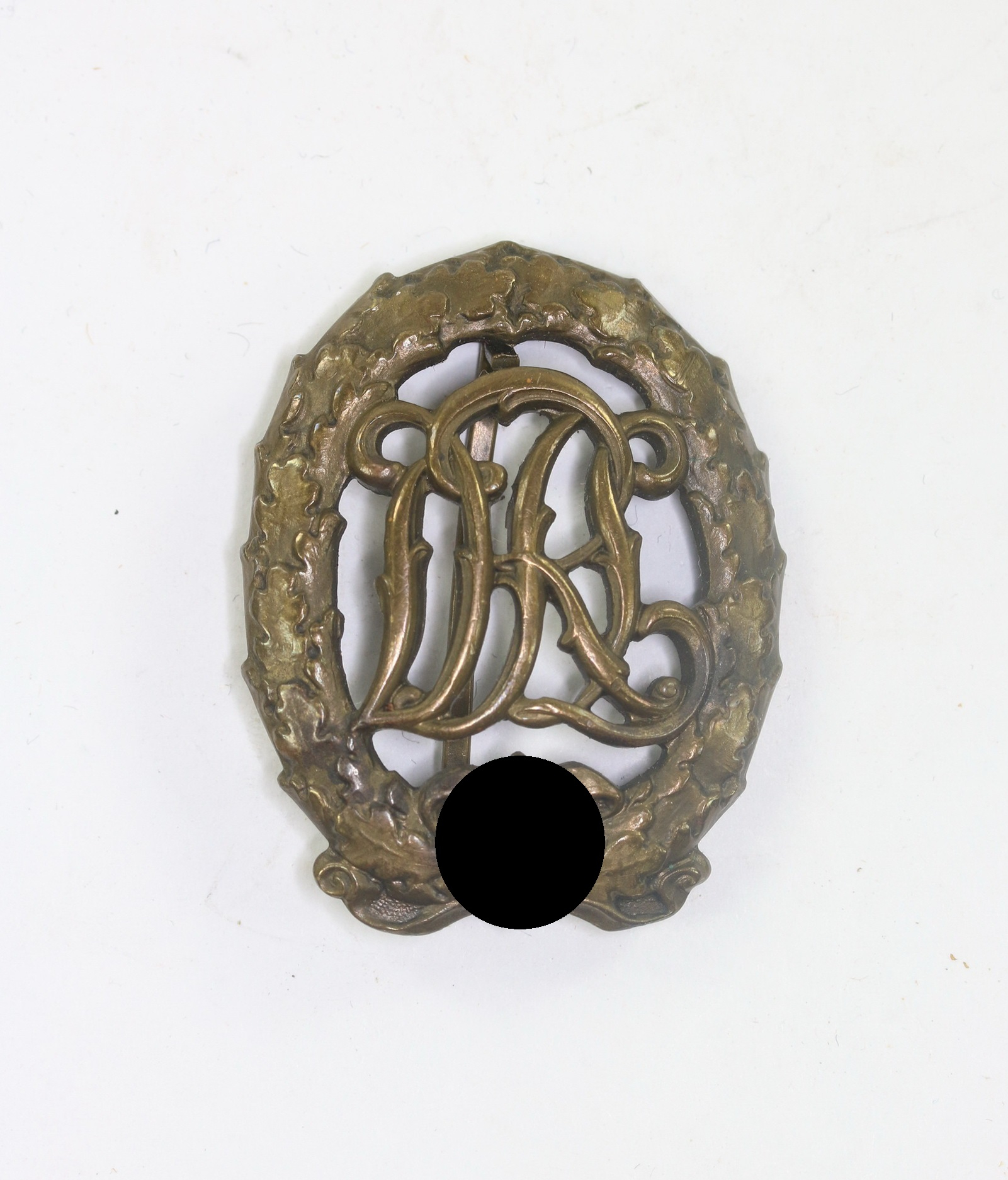 reichsportabzeichen_drl_in_bronze_hst Bronze National Sport Badge. Maker Wernstein Jena. – Bild 1