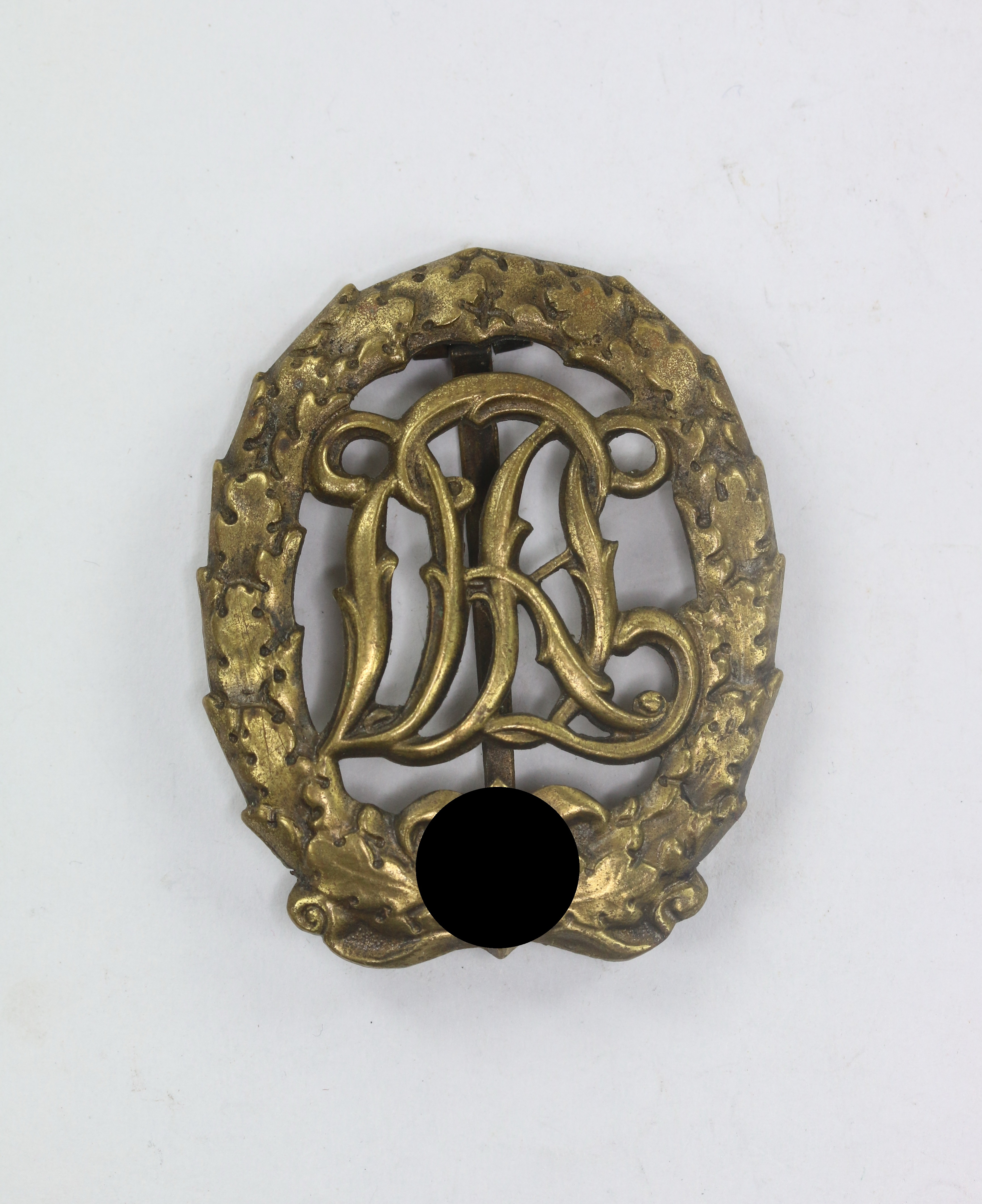  Bronze National Sport Badge. Maker Hensler Pforzheim – Bild 1