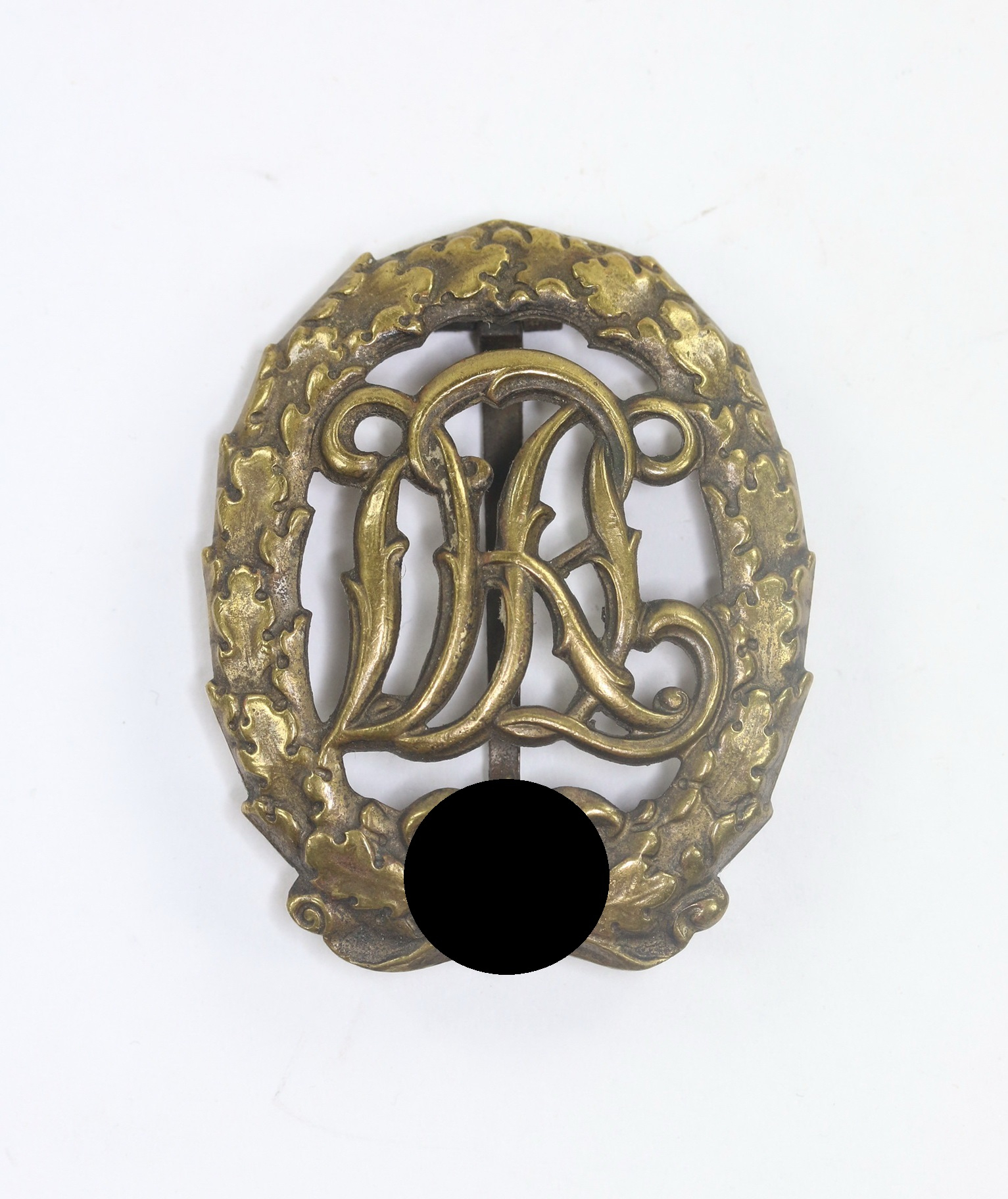 Bronze National Sport Badge. Maker Hensler Pforzheim – Bild 1