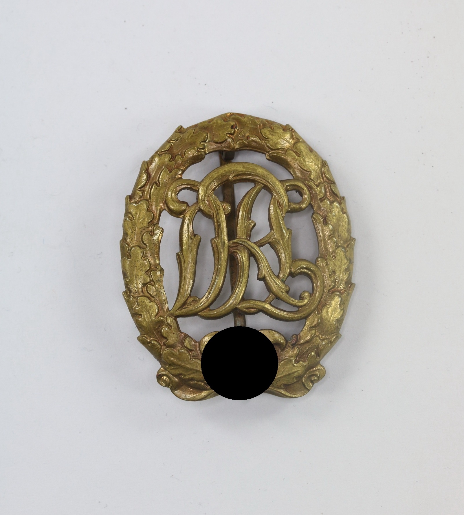 reichssportabzeichen_in_bronze_hst Bronze National Sport Badge. Maker Ernst L. Müller Pforzheim. – Bild 1