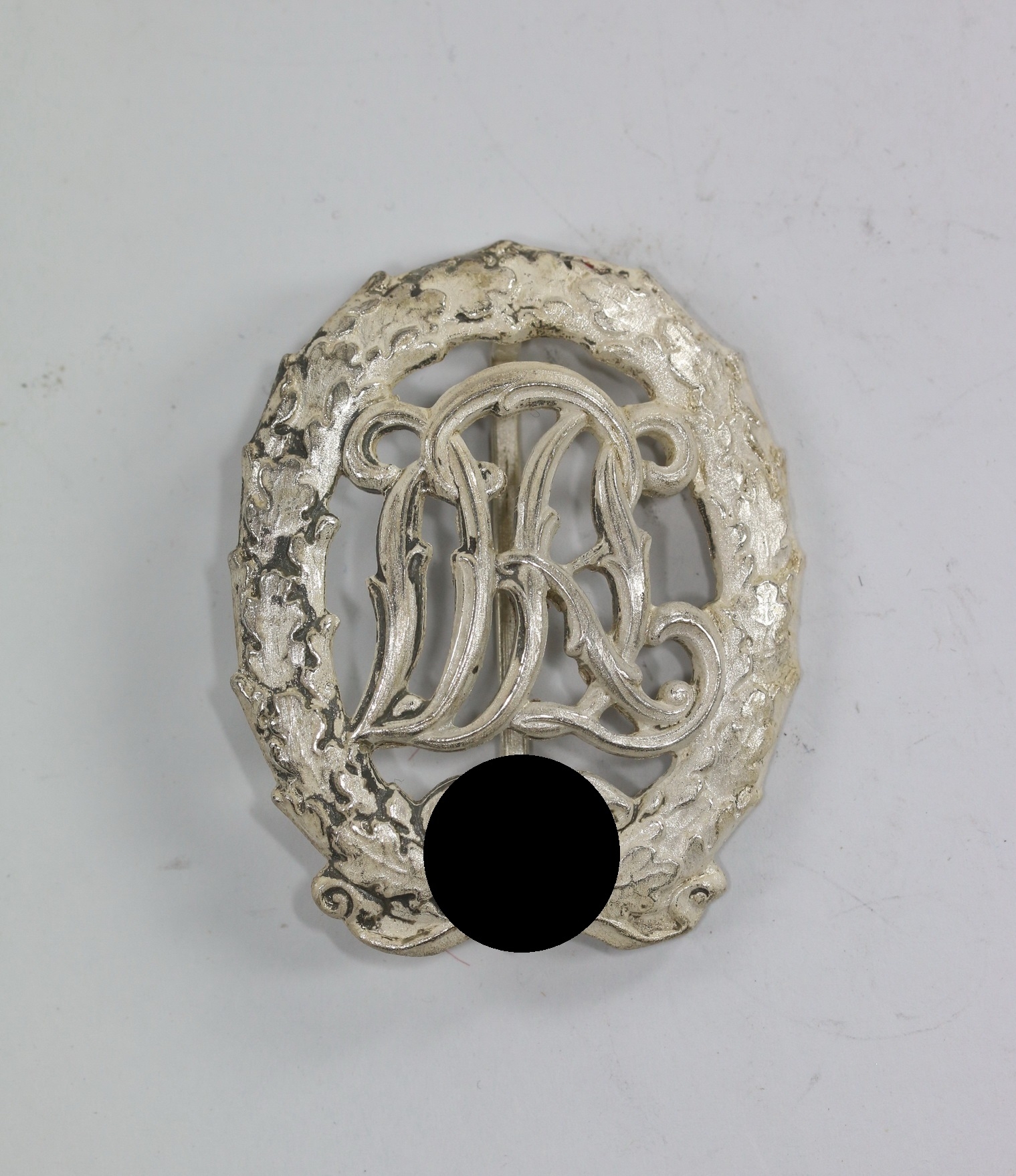 reichssportabzeichen_in_silber_hst Silver National Sport Badge. Maker Wernstein. – Bild 1