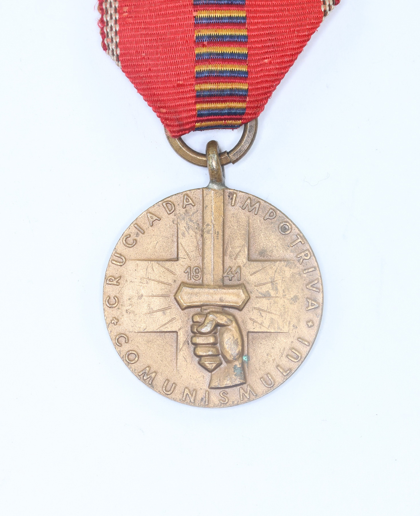 Romanian Crusade Against Communism Medal - Romania Recunoscatoare – Bild 1