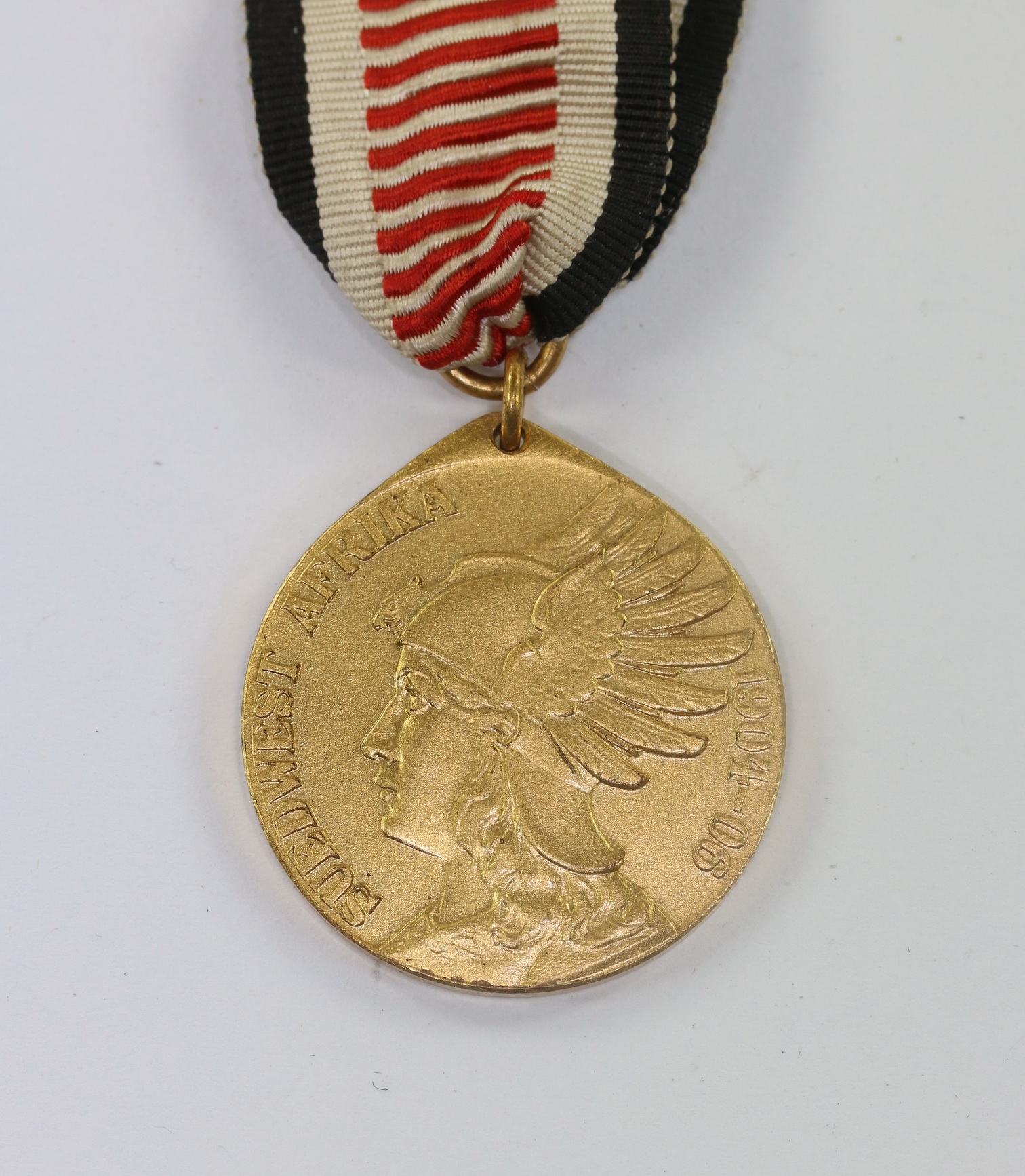 South-west Africa Campaign Medal for Combatants 1907, Verdienste um die Expedition Südwest Afrika 1904-06 – Bild 1