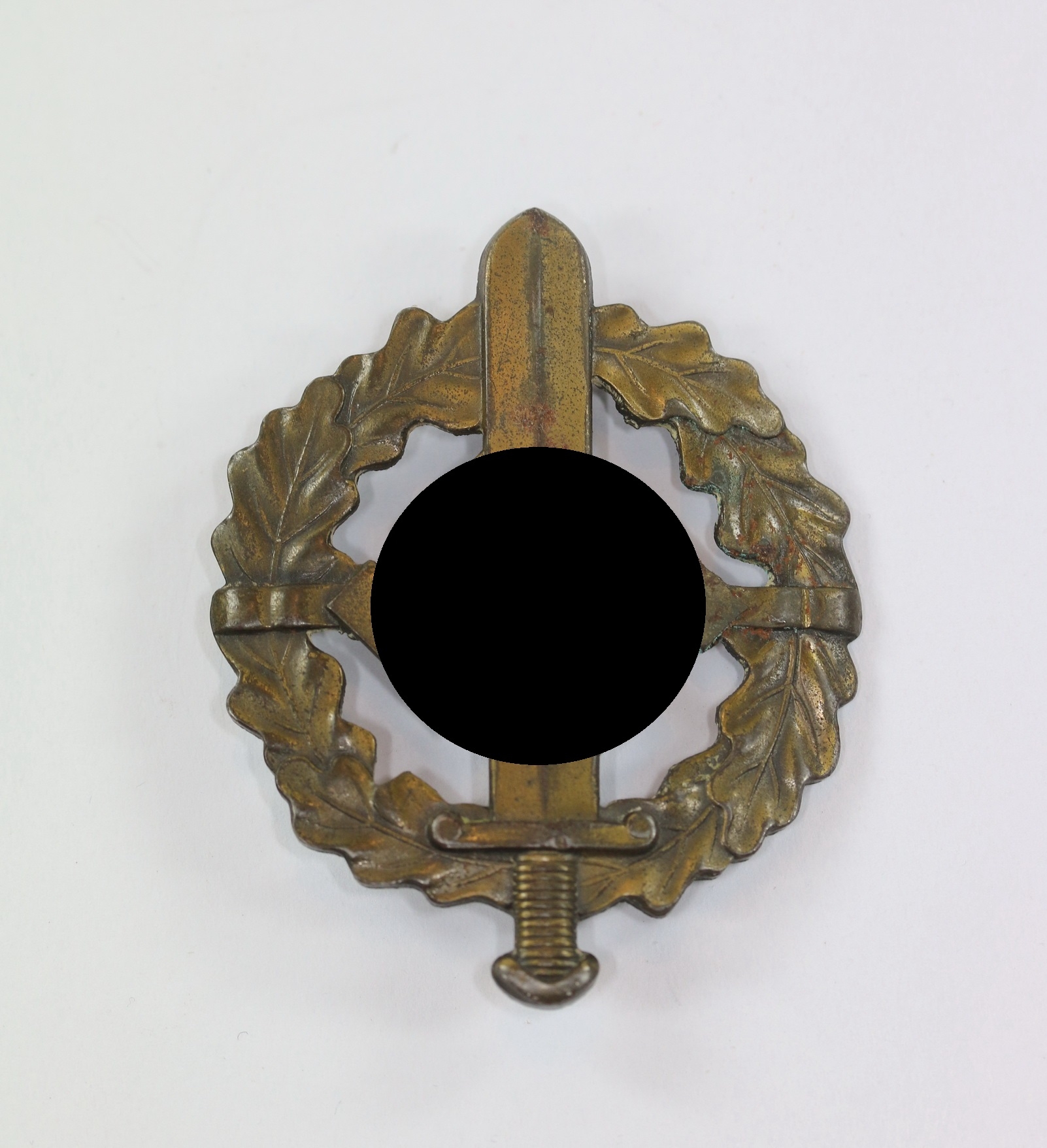 sa_wehrabzeichen_in_bronze_hst SA Wehrabzeichen in Bronze, Hst. Karl Hensler – Bild 1