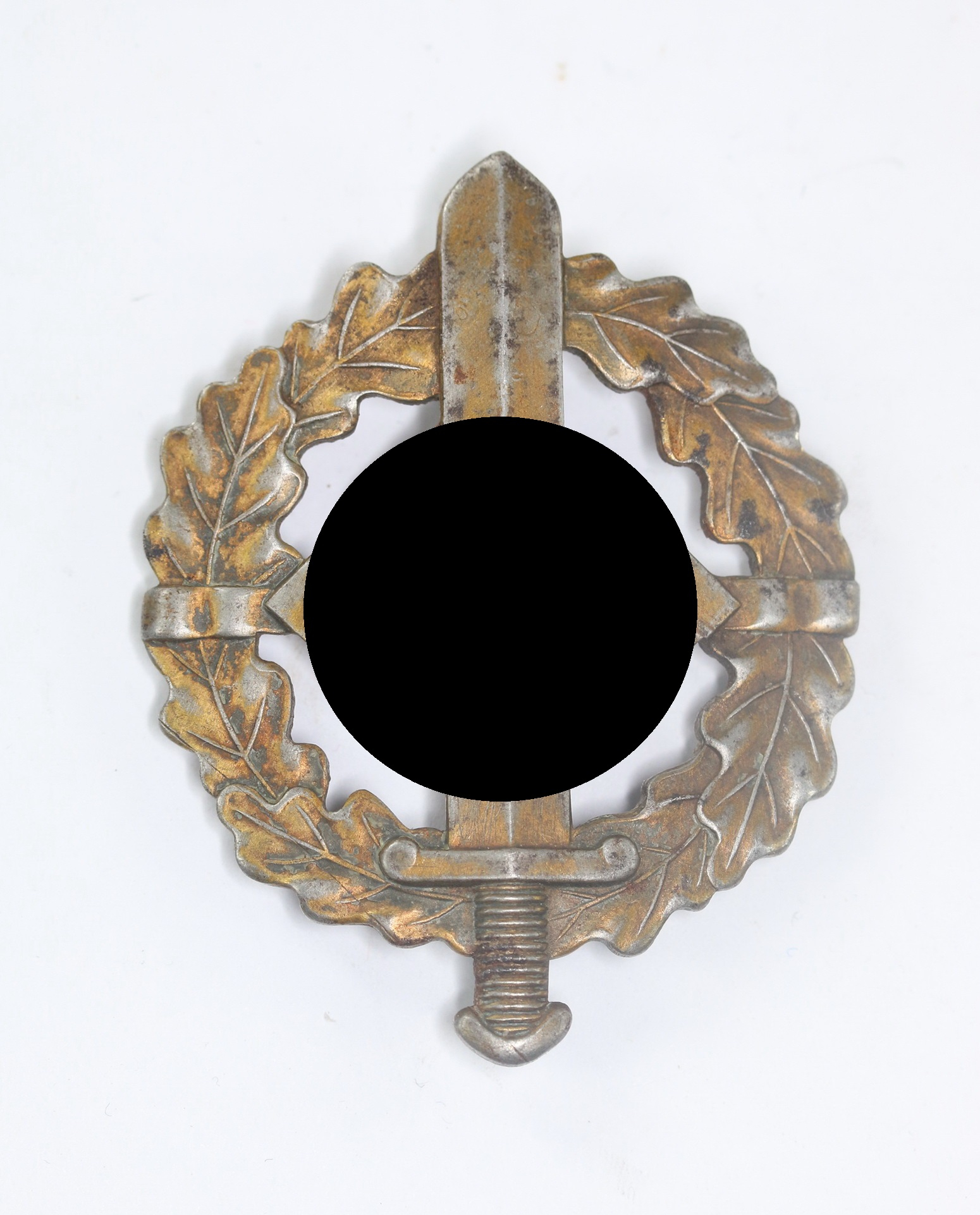 SA Wehrsportabzeichen in Bronze, Hst. Berg & Nolte, Eigentum d. S.A. Sportabzeichen Hauptstelle – Bild 1