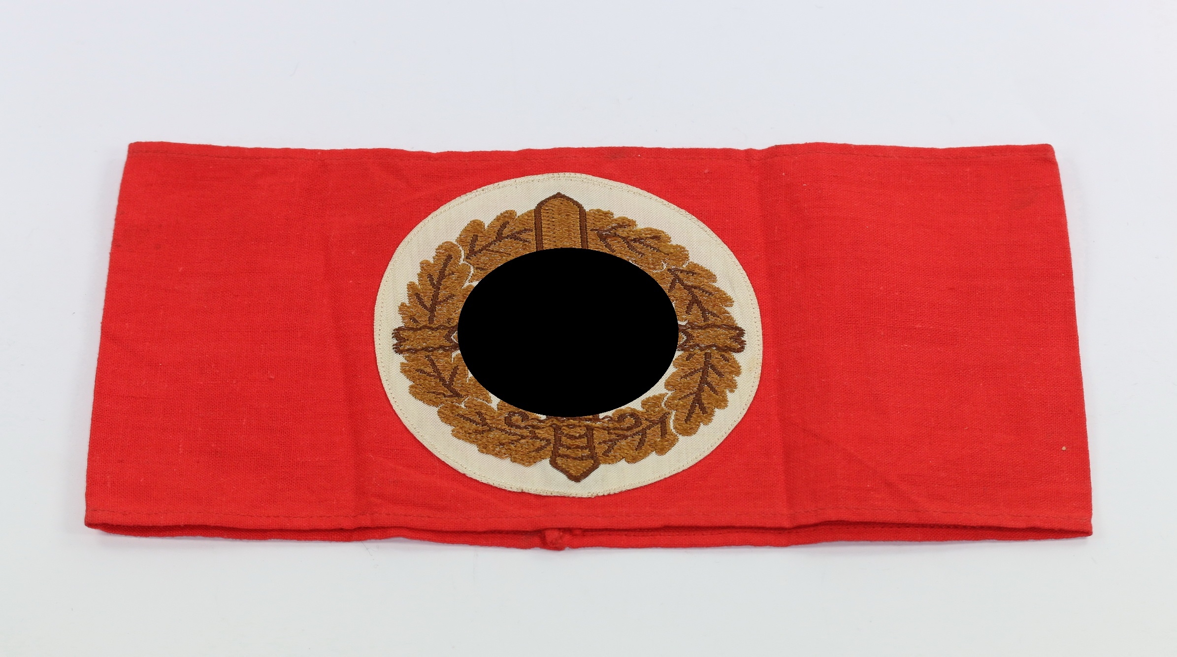 SA Wehrsport-Leiter Armbinde mit RZM Etikette  – Bild 1