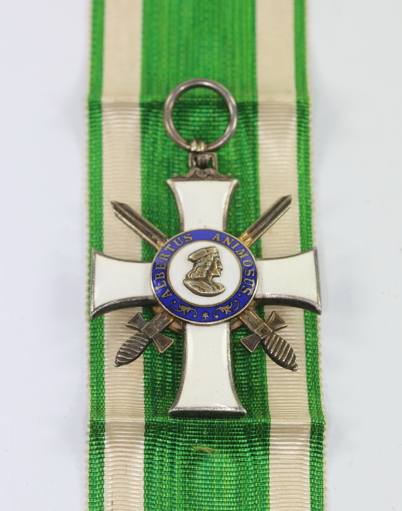 Sachsen, Albrechtsorden Ritterkreuz 2.Klasse mit Schwerter, Hst. S – Bild 1