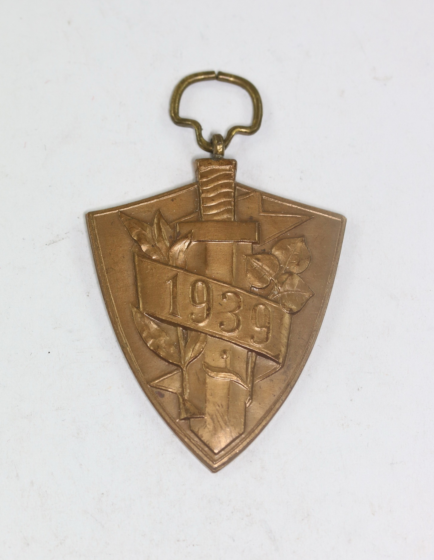 Slowakei, Erinnerungsmedaille für die Verteidigung der Slowakei  - ZA Obranu Slovenska V Marci 1939 General der Flakartillerie Fritz Hirschauer – Bild 1