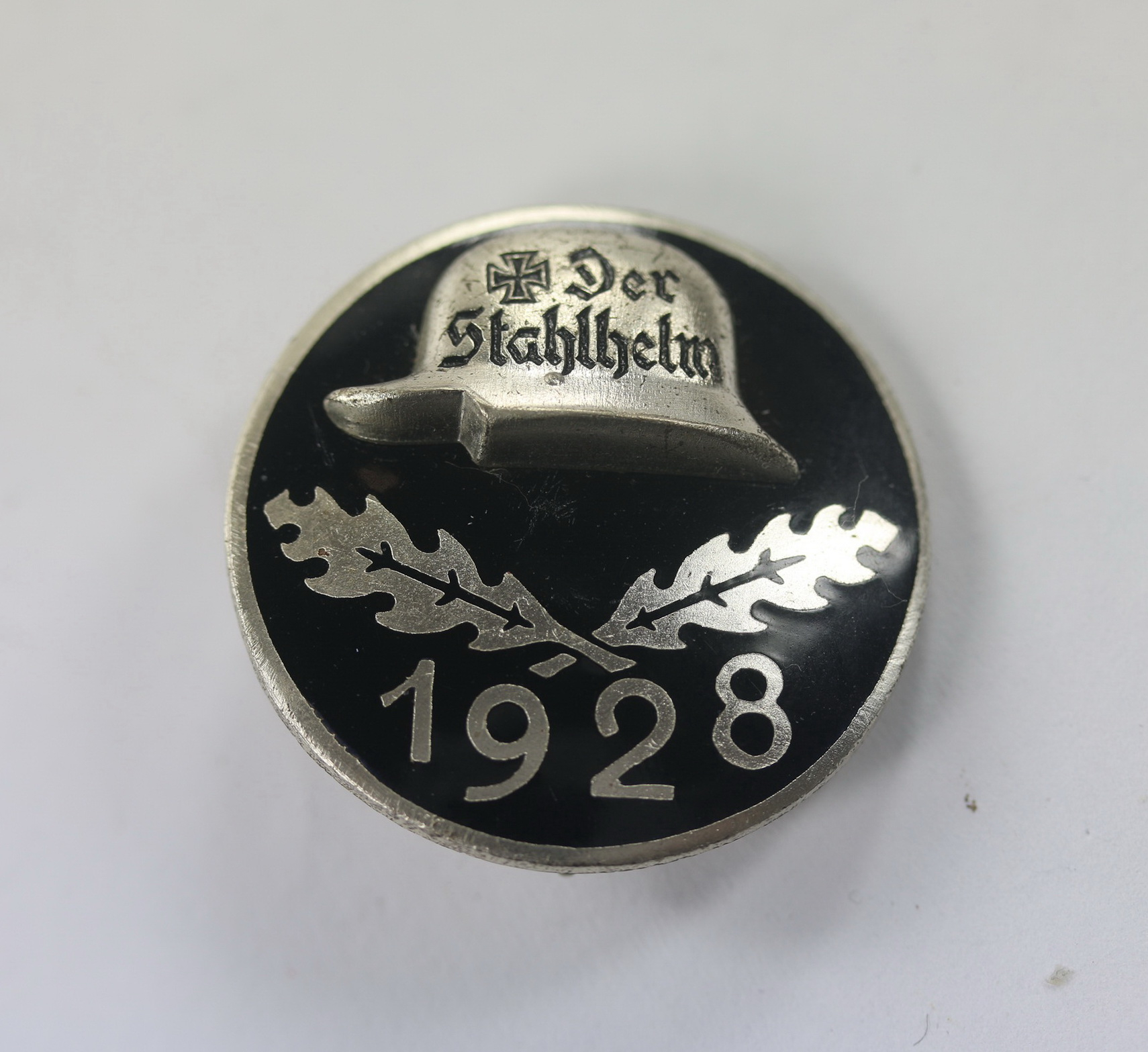 stahlhelmbund__eintrittsabzeichen_1928_4nd Steel Helmet Association Membership Badge 1928 – Bild 1