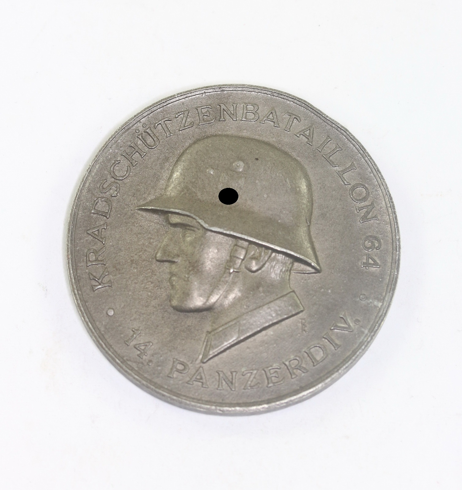 Stalingrad Table Medal of the Kradschützen Bataillon 64 (14. Panzer Division) – Bild 1