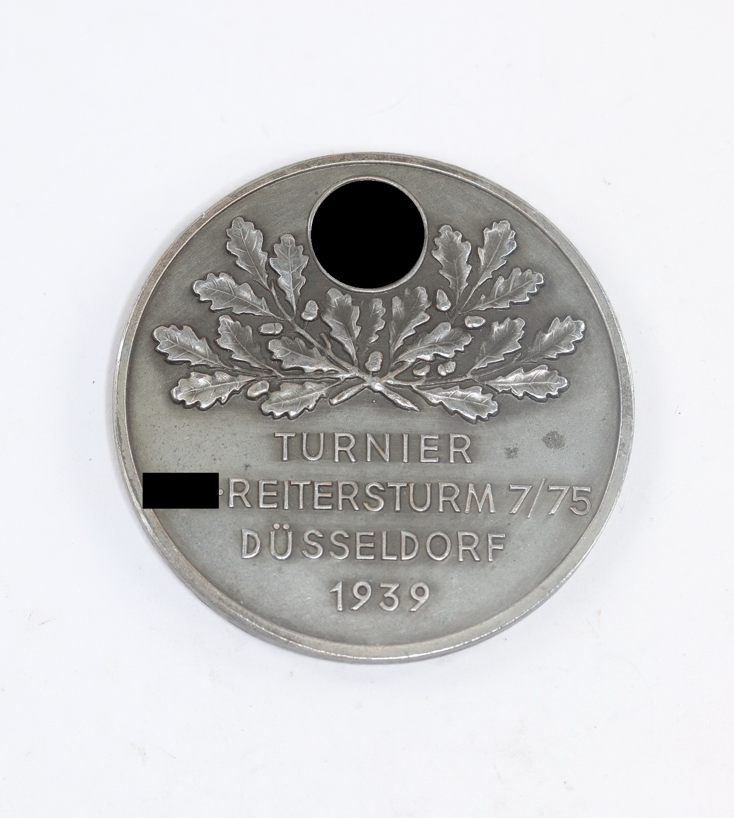 Sturmabteilung (SA), Silver Medal for Show Jumping the 7/75 Unit Düsseldorf 1939. – Bild 1