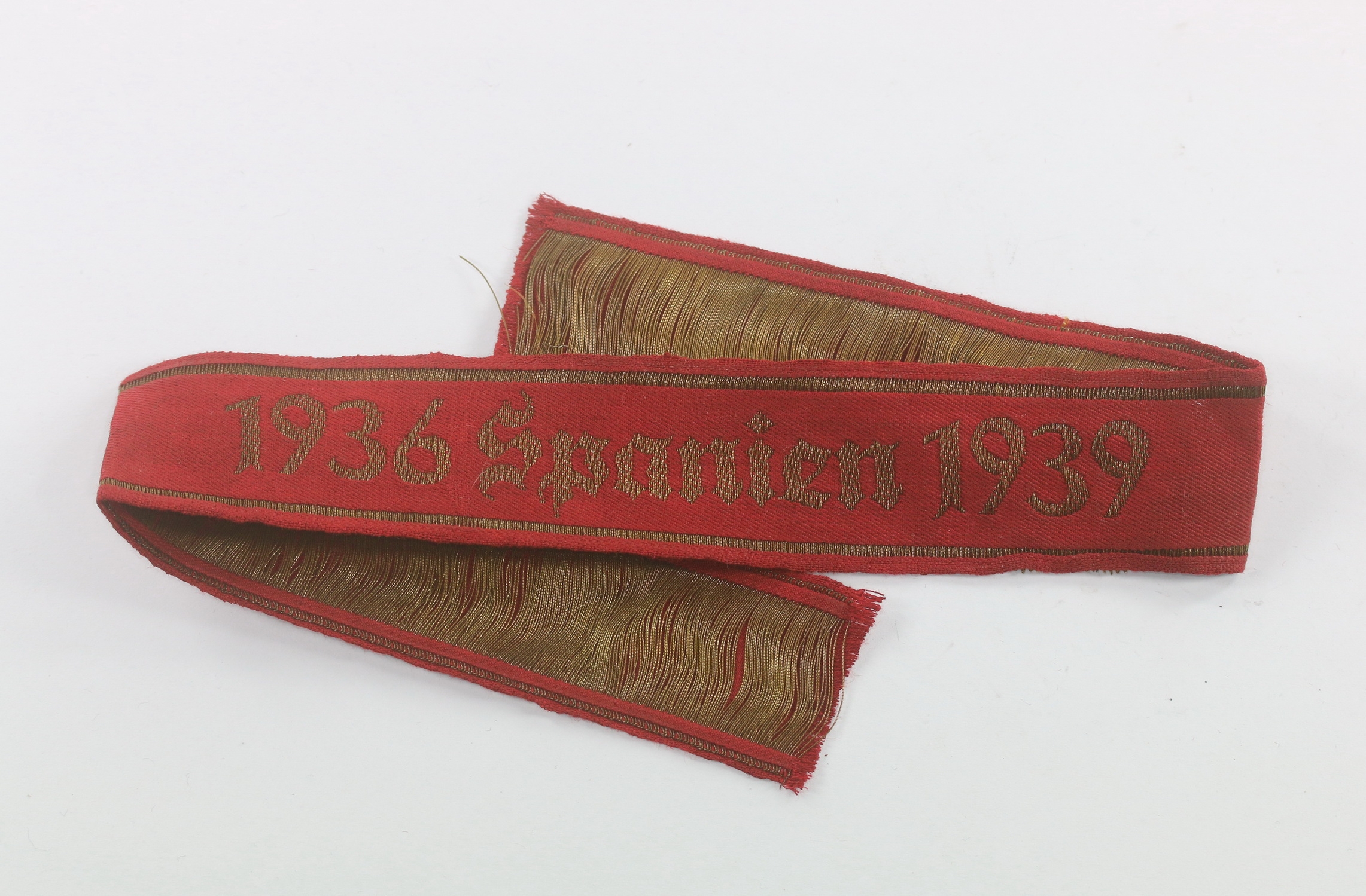 traditions_rmelband_der_legion_condor__1936_spanien_1939_1_ Commemorative Cuffband of the Legion Condor - 1936 Spanien 1939 – Bild 1